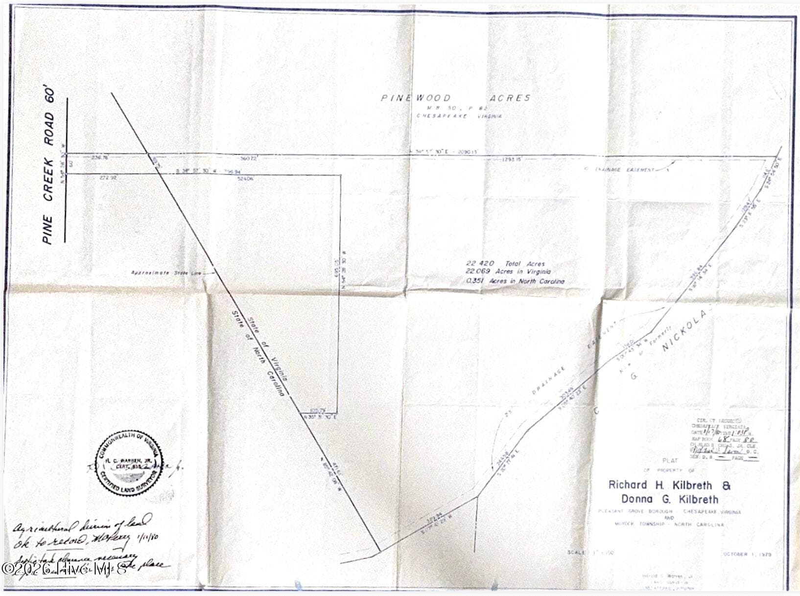 Undeveloped at 0.35 Ac Johnson Lane, Moyock, NC 27958, photo 3 of 10