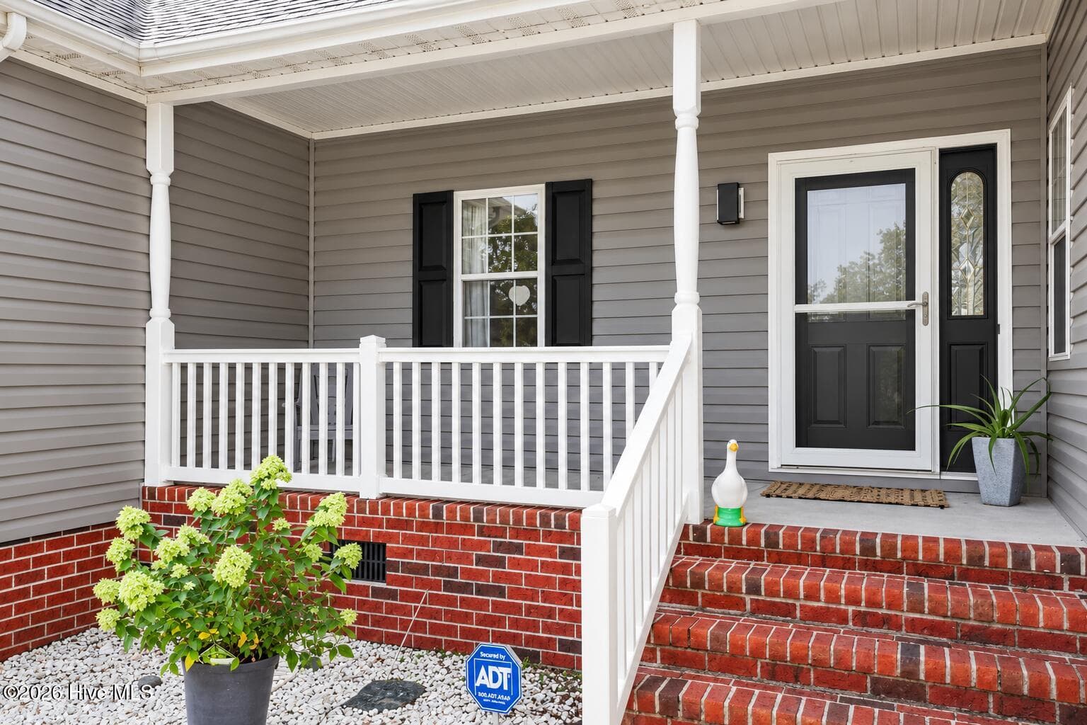 Welcoming Front Porch - 105 Pointe Drive, La Grange, NC 28551