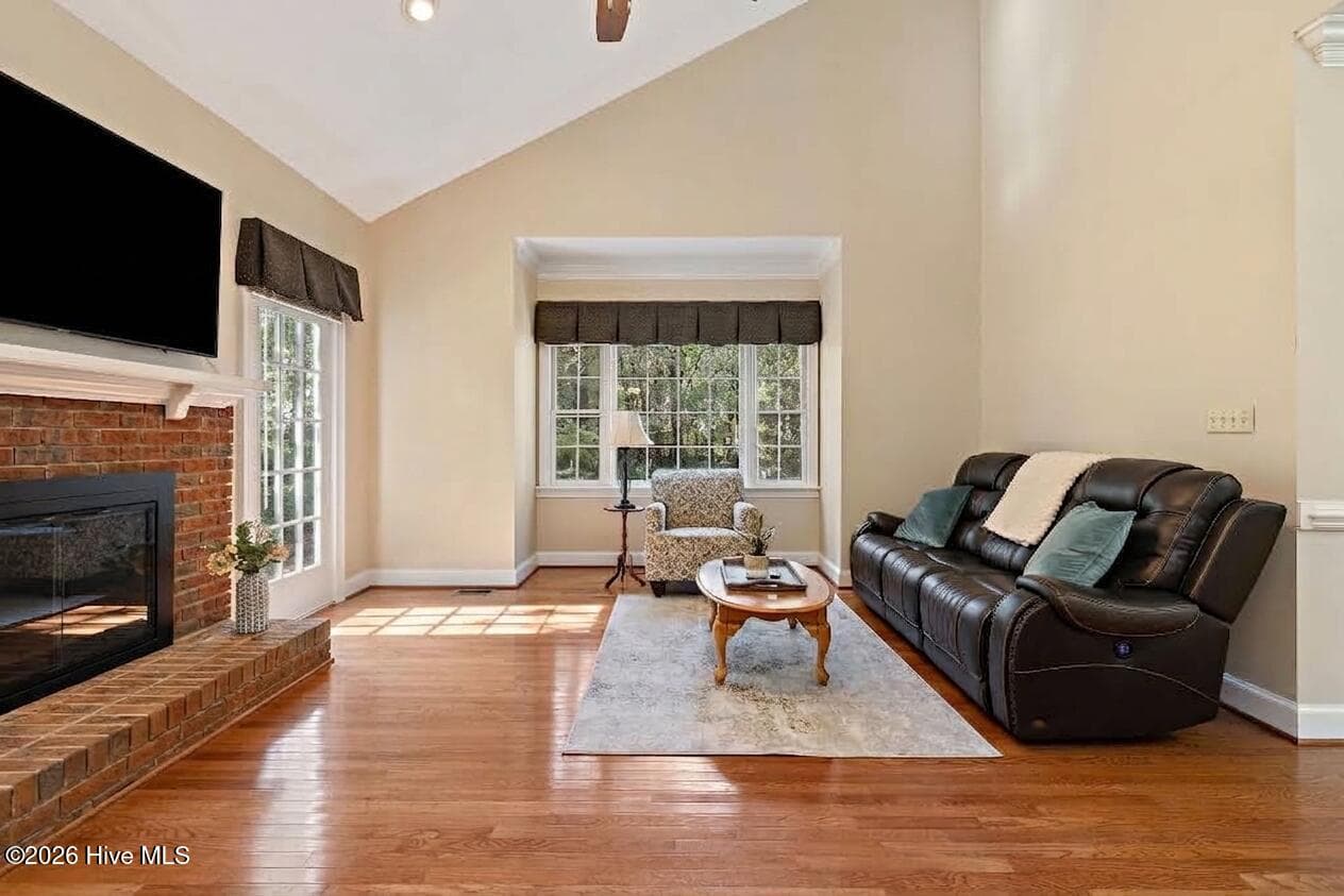 Vaulted ceilings and lots of natural light! - 8407 Wycombe Lane, Raleigh, NC 27615