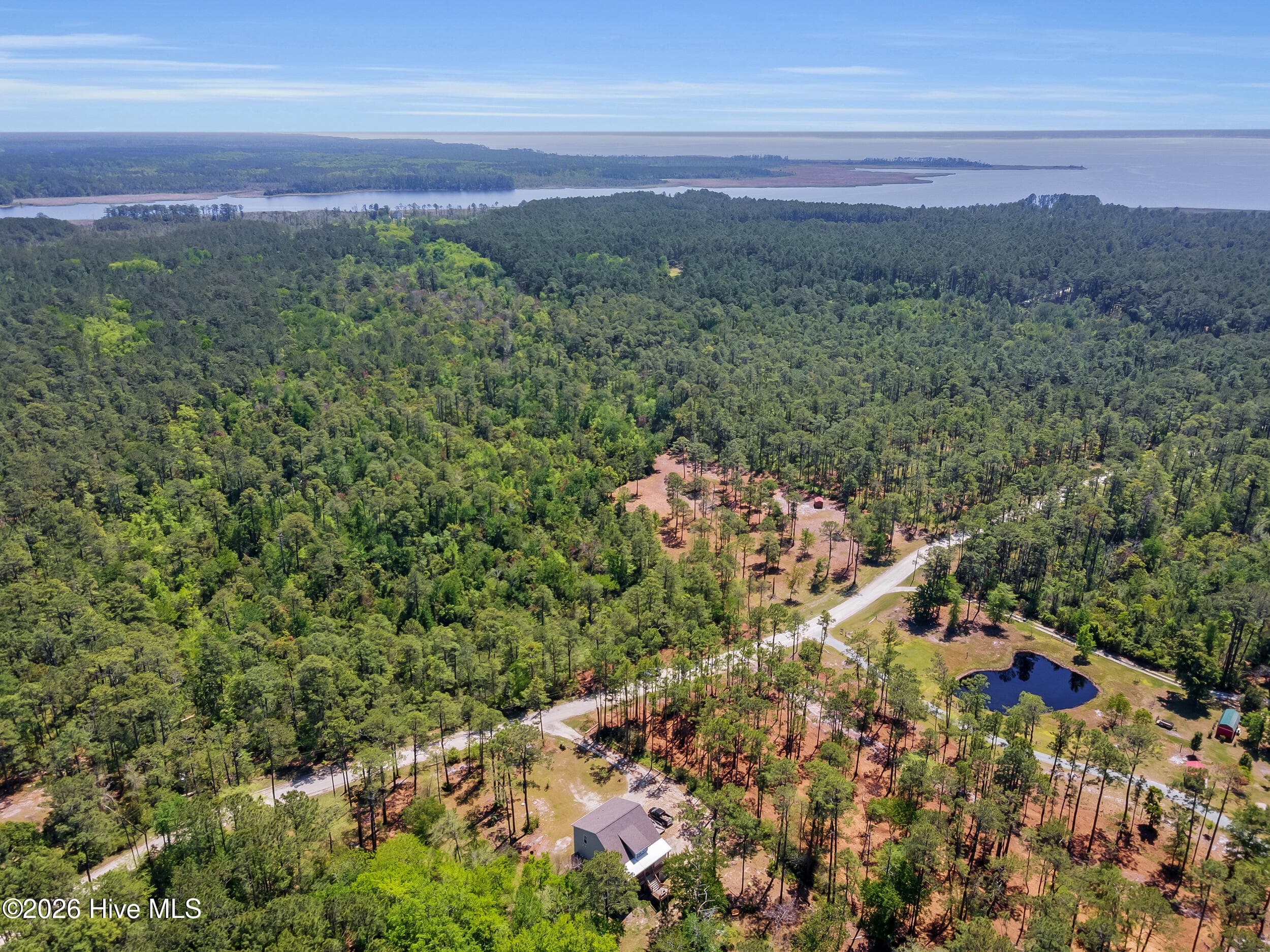 Aerial View - 5430 Creek Pointe Road, New Bern, NC 28560