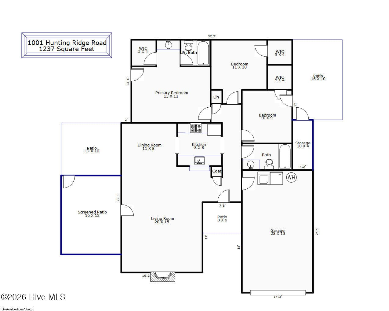 Single Family Residence at 1001 Hunting Ridge Road, Wilmington, NC 28412, photo 59 of 59