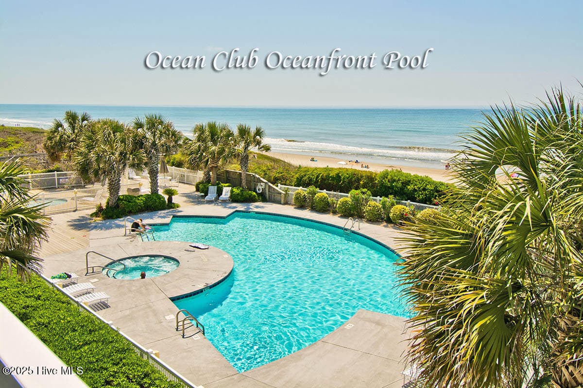 Ocean Front Community Pool - 1700 Salter Path Road 202-R, Indian Beach, NC 28512