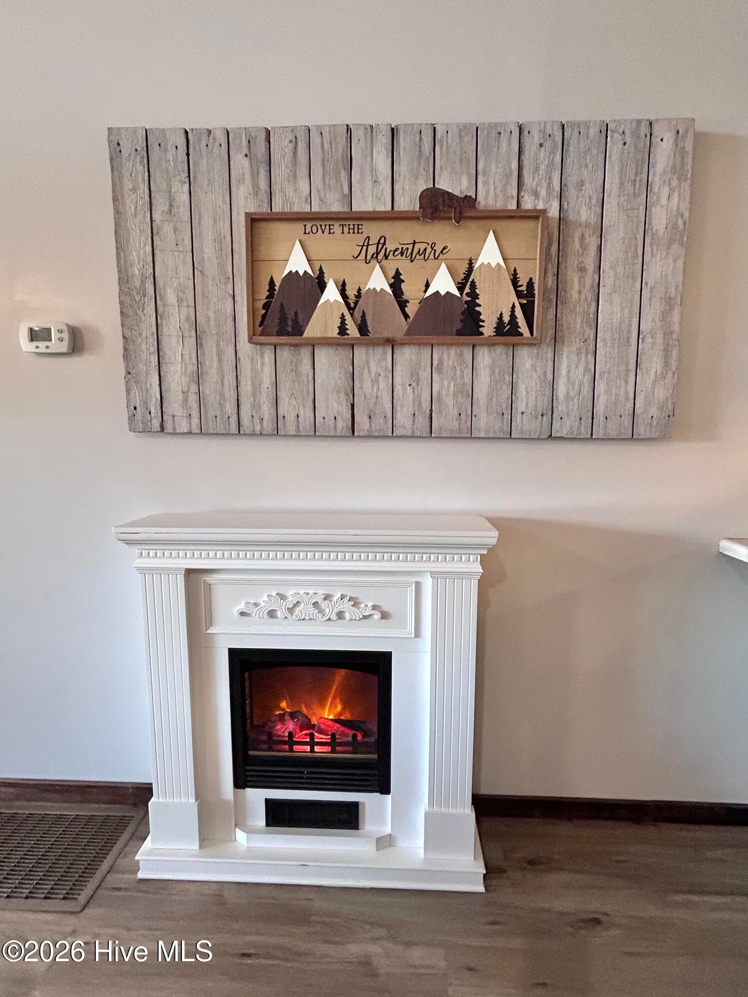 Electric fireplace - 234 Ashley Lane, Murphy, NC 28906