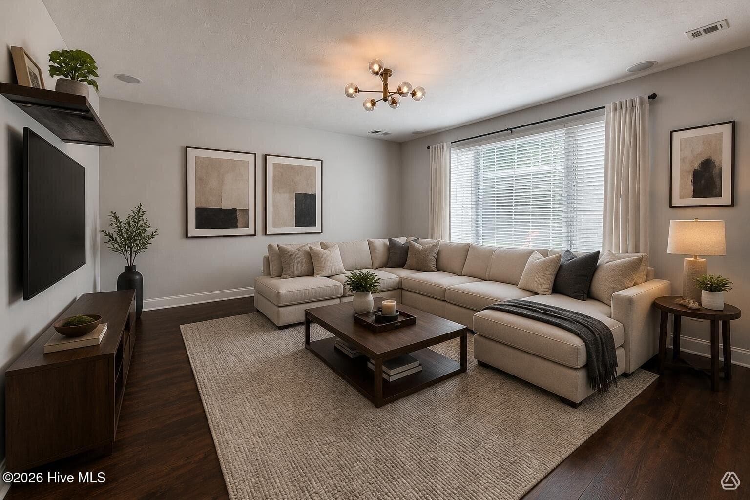 These photos have been **virtually staged** to illustrate how the room could look. Furniture, décor, and other furnishings have been digitally added and are NOT included. The images are intended to inspire ideas for how a buyer might personalize the space. - 1028 Lancaster Way, Grovetown, GA 30813