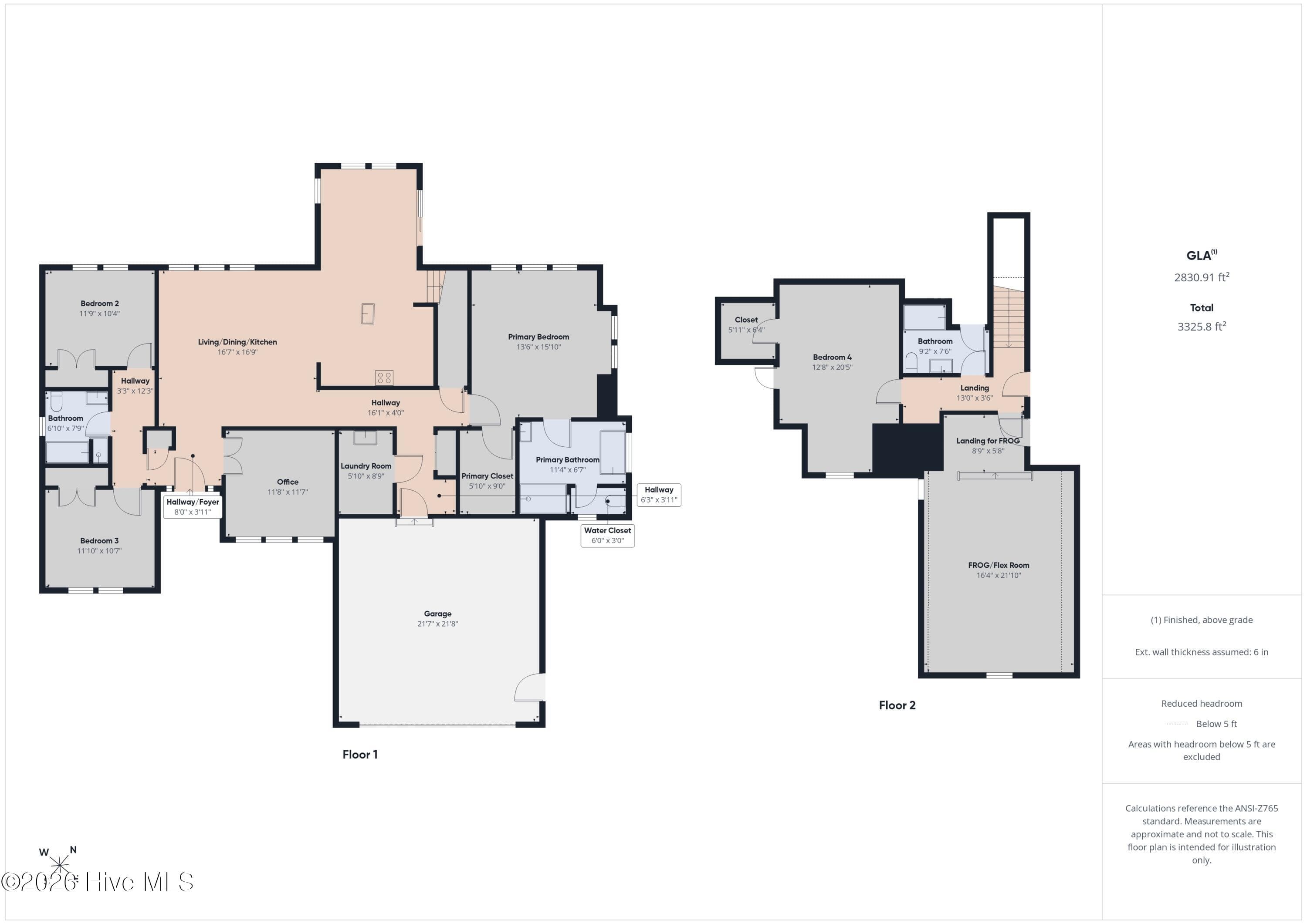 Combined Floor Plan - 503 Spinnaker Street, Elizabeth City, NC 27909