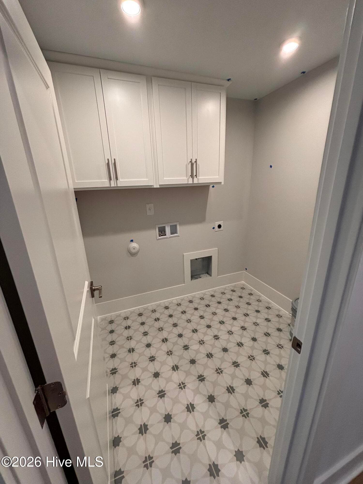 Walk in Laundry Room with Cabinets - 370 Glade Drive, Aberdeen, NC 28315