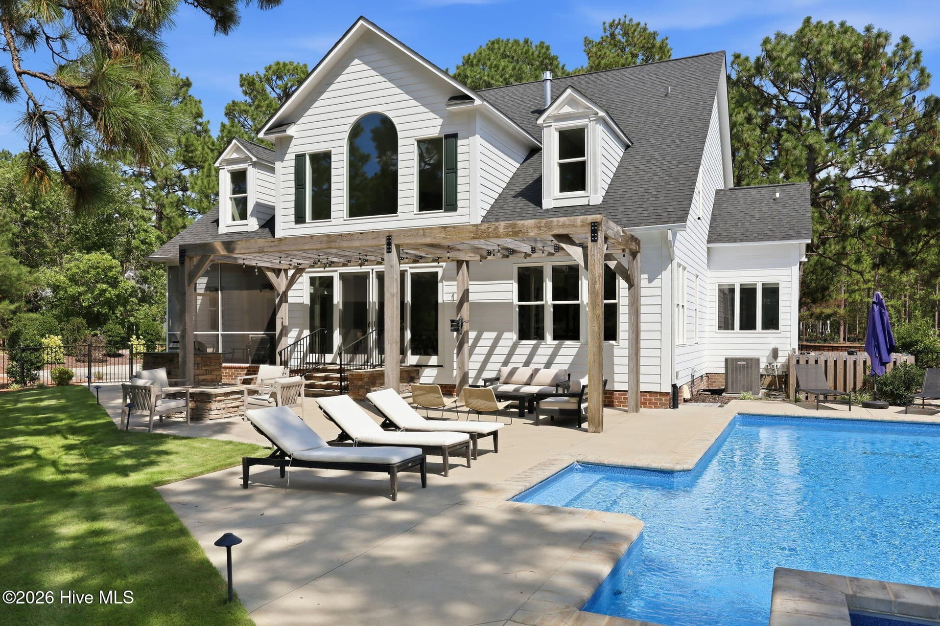 Pool area - 102 Chesterfield Drive, Pinehurst, NC 28374