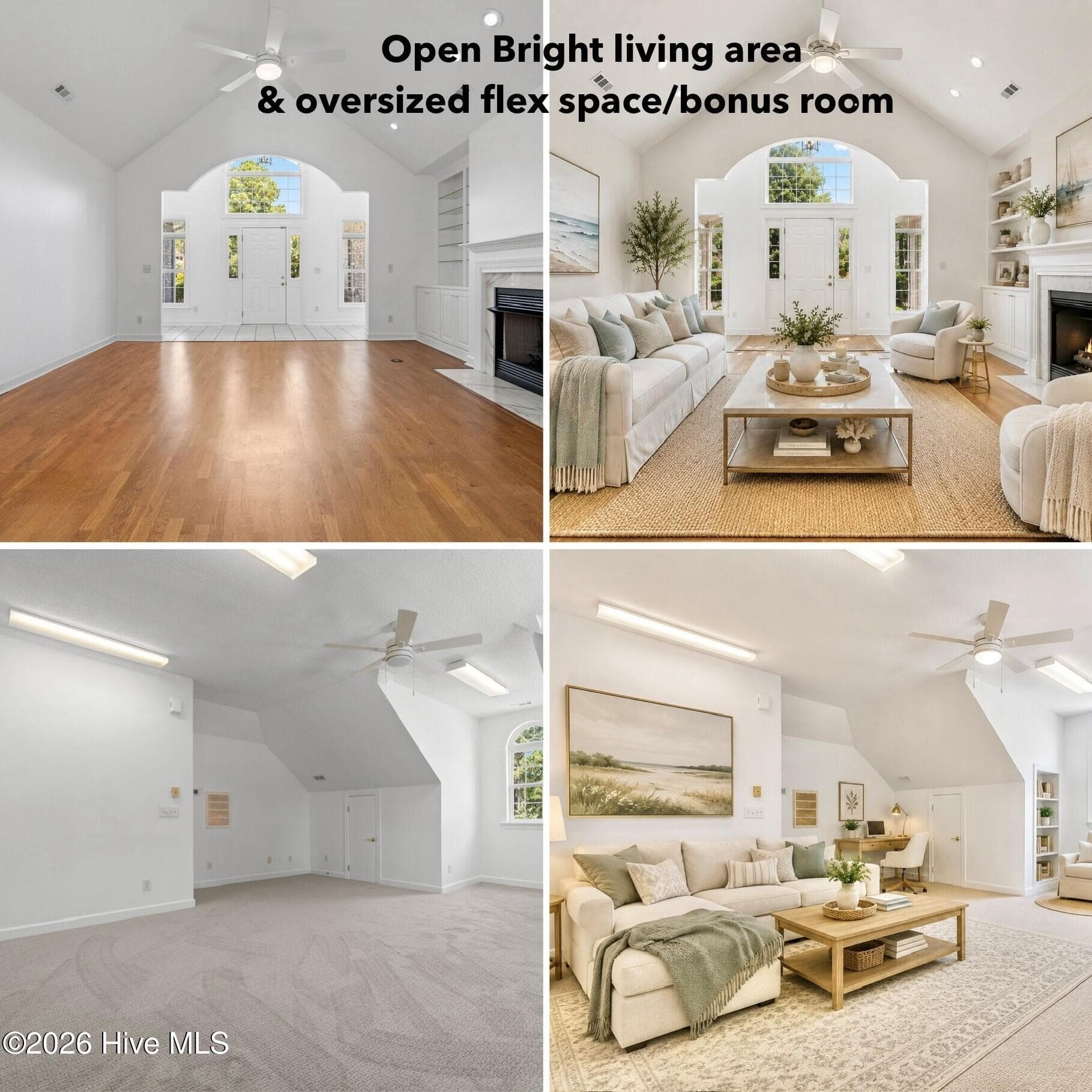Virtually staged to show use of space - 8915 Rosewood Court NW, Calabash, NC 28467