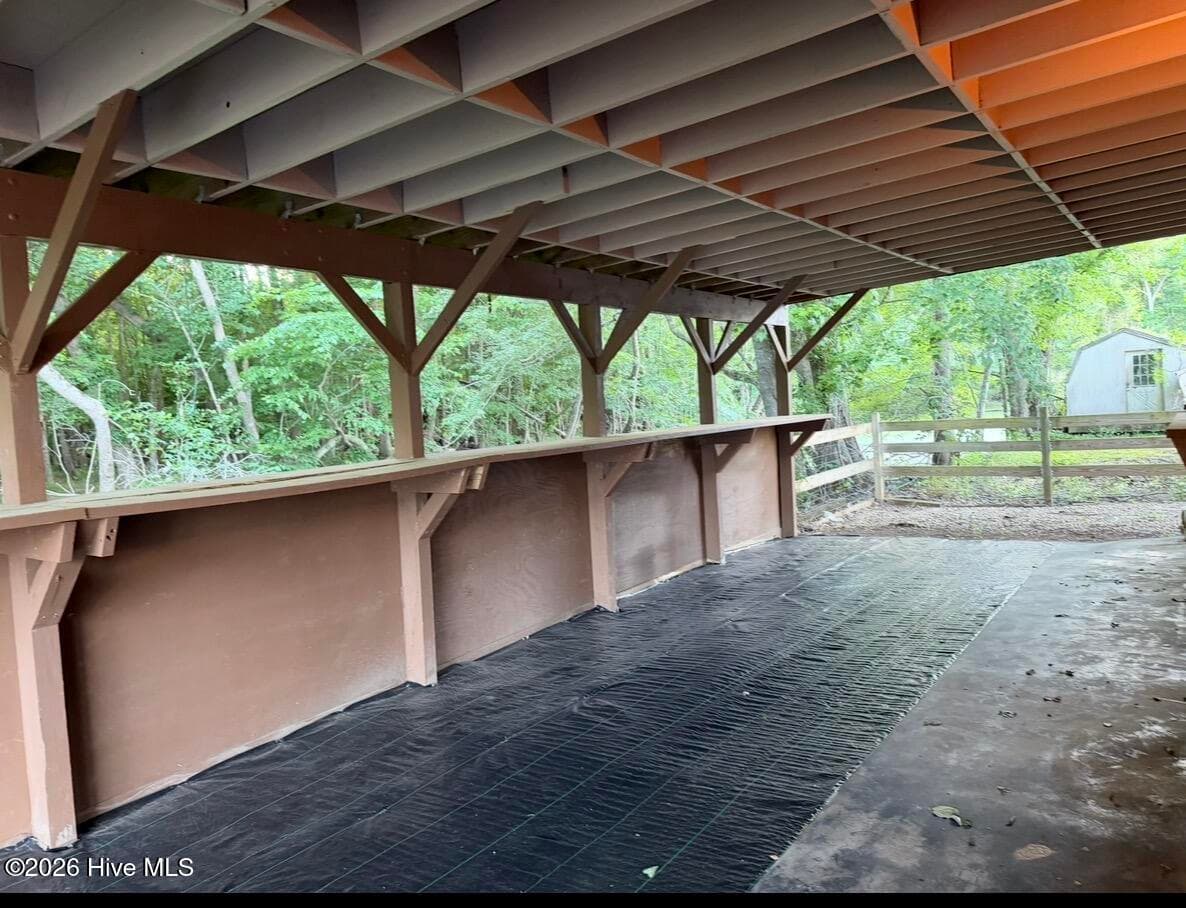 downstairs back of home - 2704 Waccamaw Shores Road, Lake Waccamaw, NC 28450