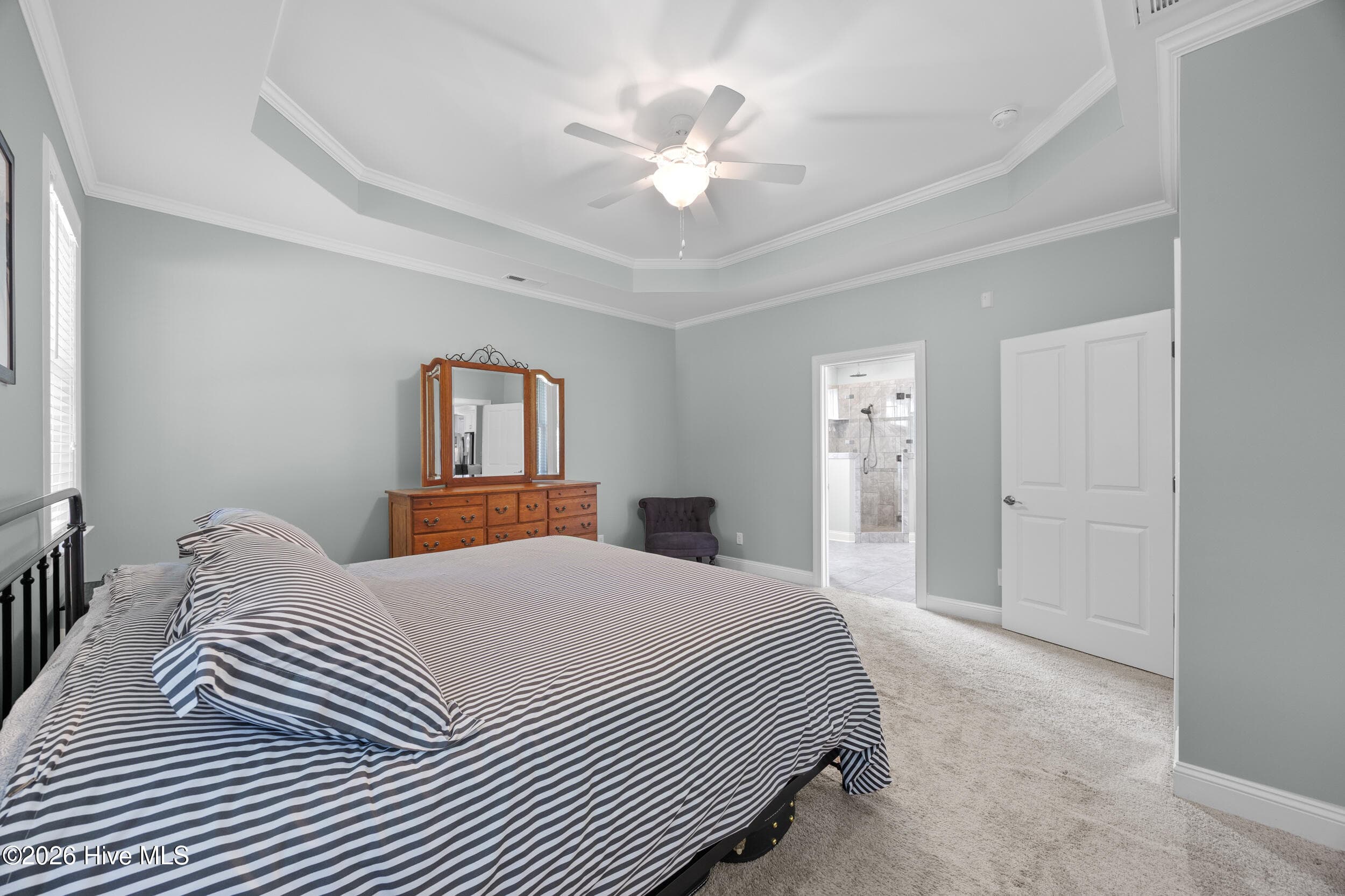 Primary bedroom - 323 Crown Pointe Drive, Hampstead, NC 28443