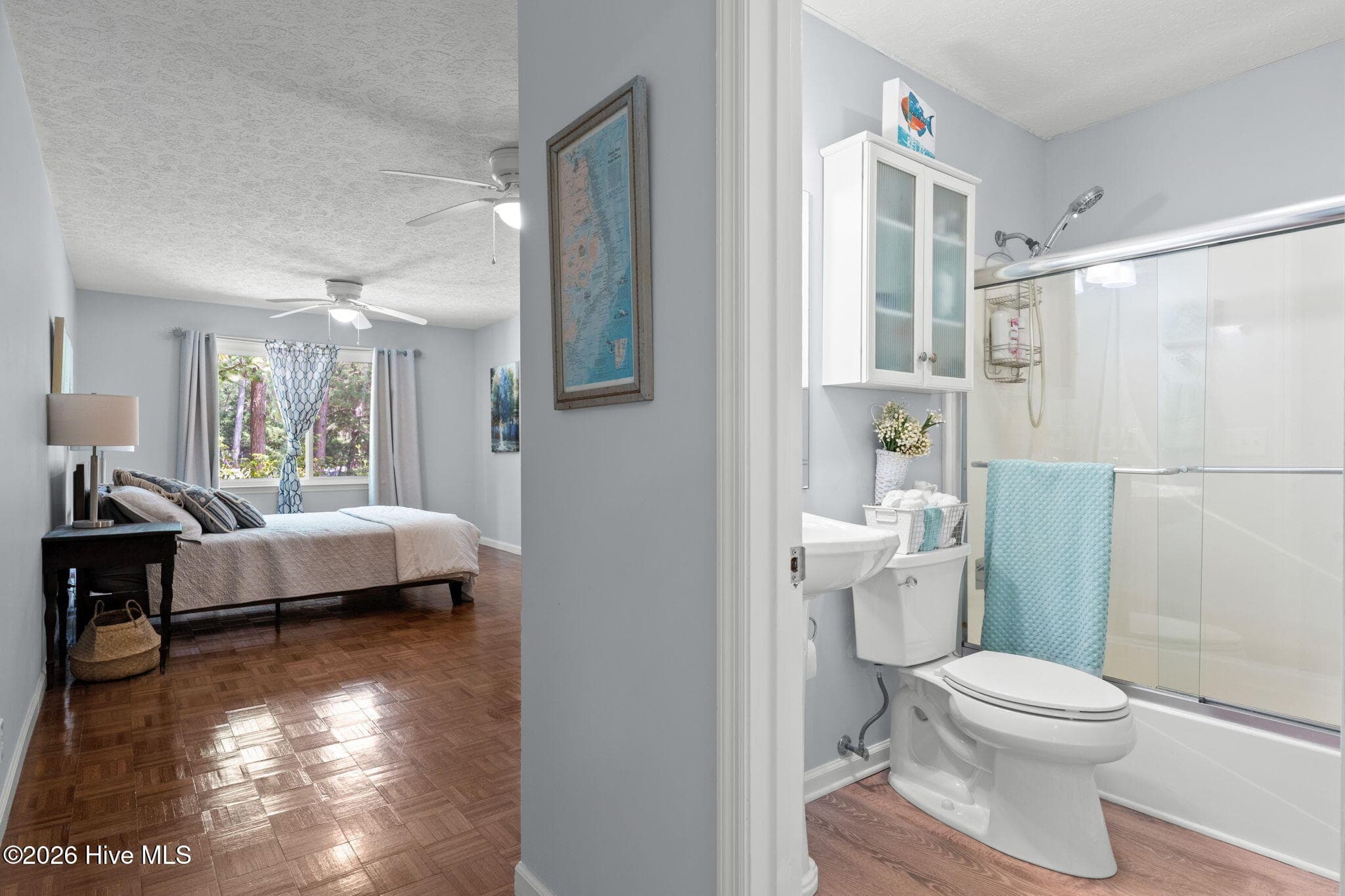master bed/bath - 1 Golfview Court, Carolina Shores, NC 28467