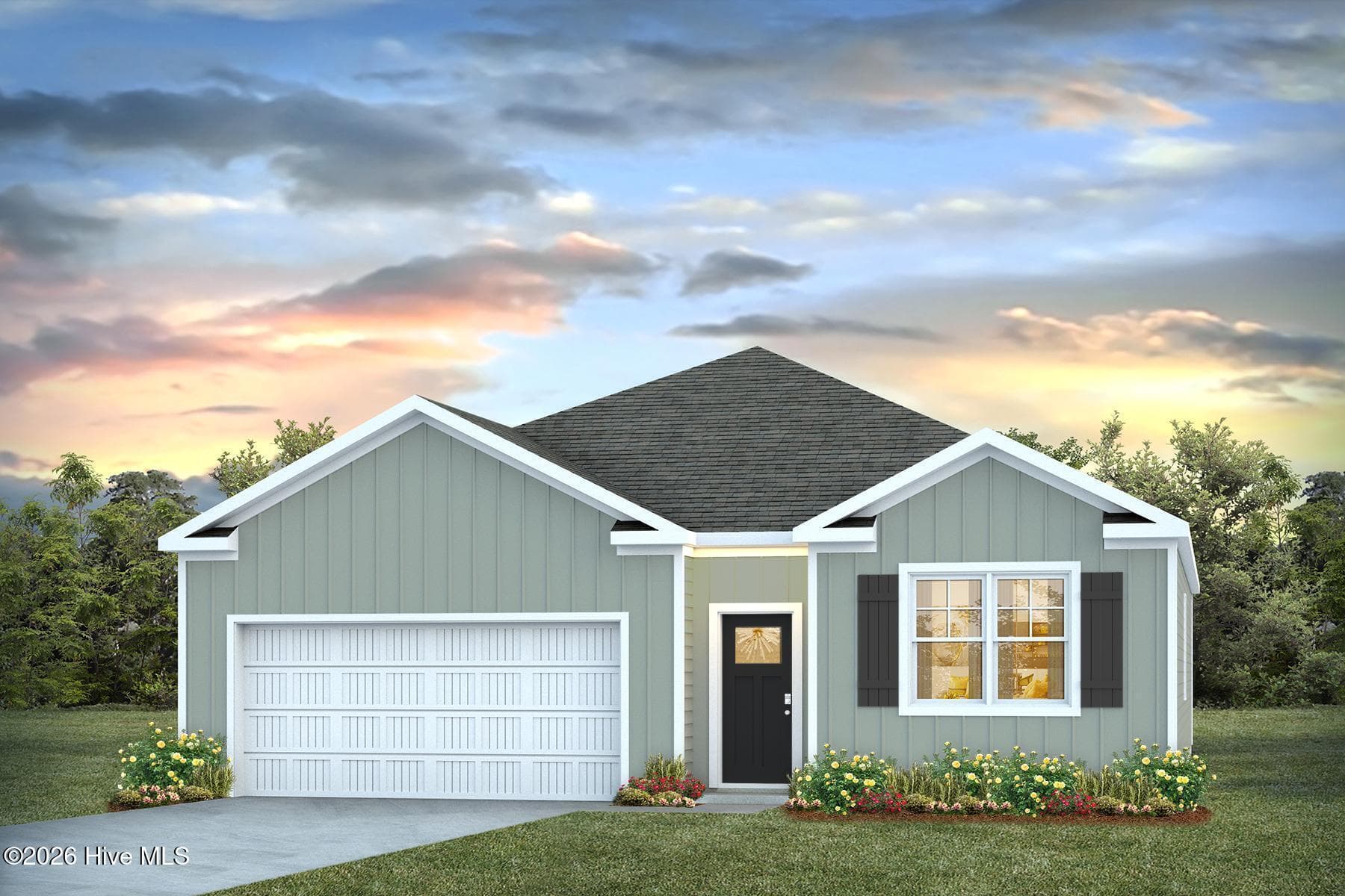 Rendering of Colors for home - 1663 Yellow Fin Drive SE Lot 134, Winnabow, NC 28479