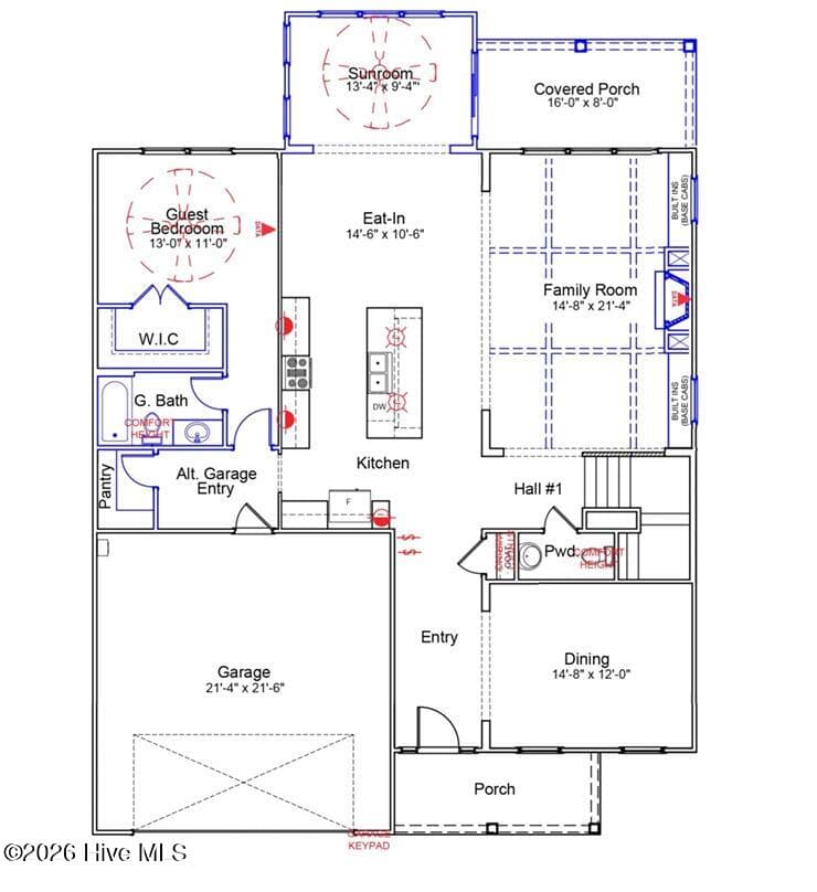 Single Family Residence at 1280 Pandion Drive, Wilmington, NC 28411, photo 3 of 21