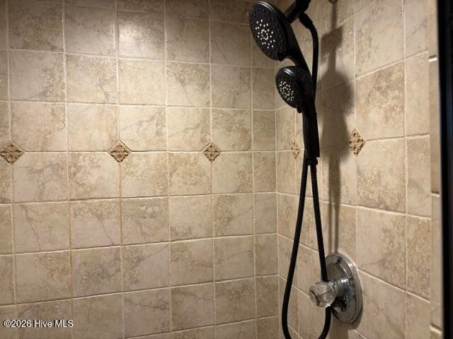 nice shower with handheld and traditional faucet - 2207 Foxcroft Road NW, Wilson, NC 27896