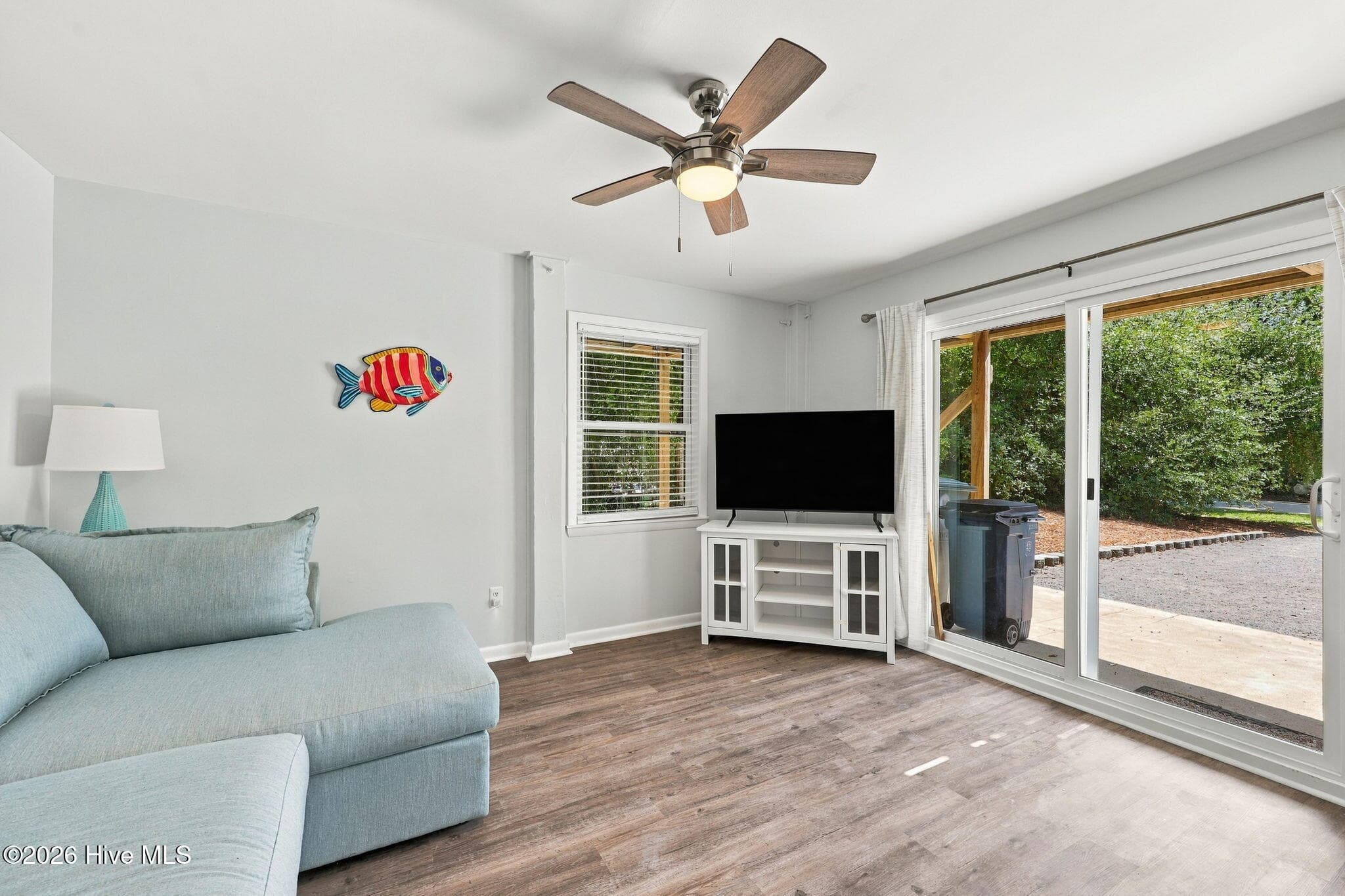 Slider to front patio - 118 Periwinkle Drive, Emerald Isle, NC 28594
