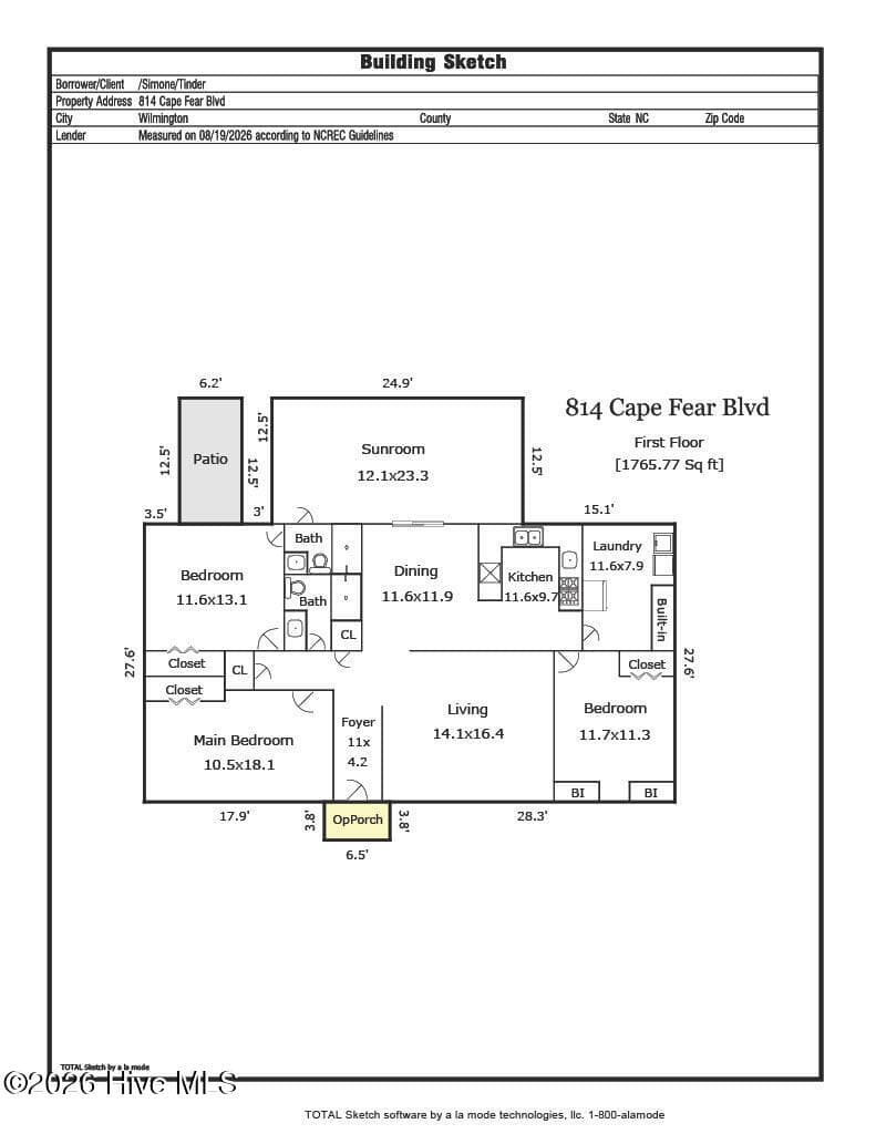 Single Family Residence at 814 Cape Fear Boulevard, Carolina Beach, NC 28428, photo 4 of 78