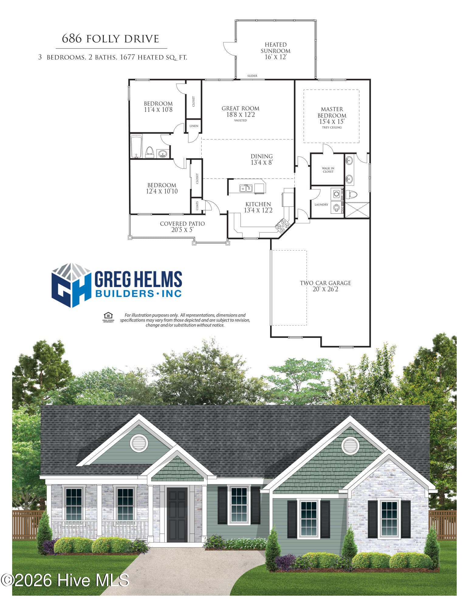 Single Family Residence at 686 Folly Drive, Bolivia, NC 28422, photo 6 of 41