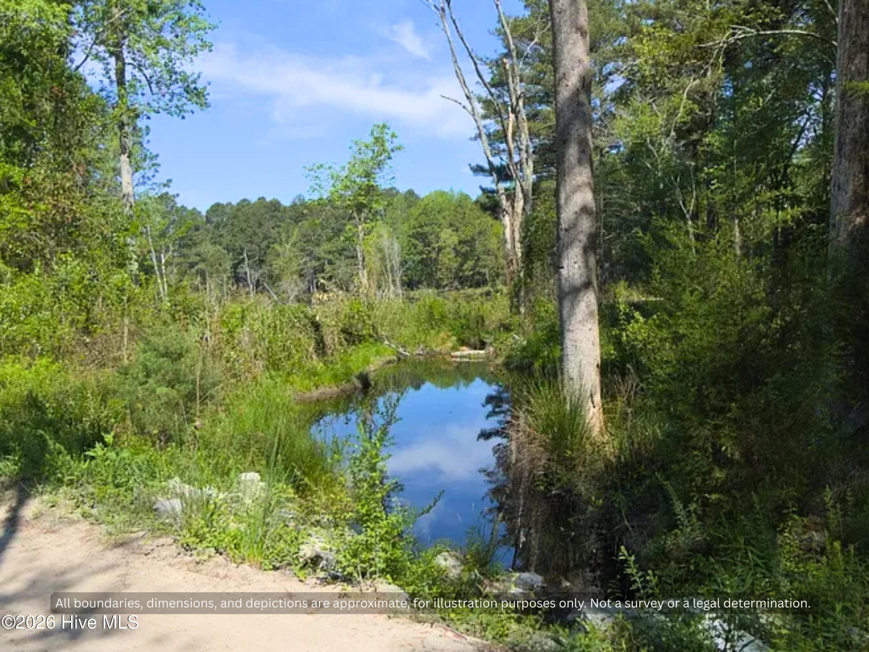 Martin Creek at Rear Boundary - Creek Front Land Hoke County NC - 00-00 Strother Road, Aberdeen, NC 28315