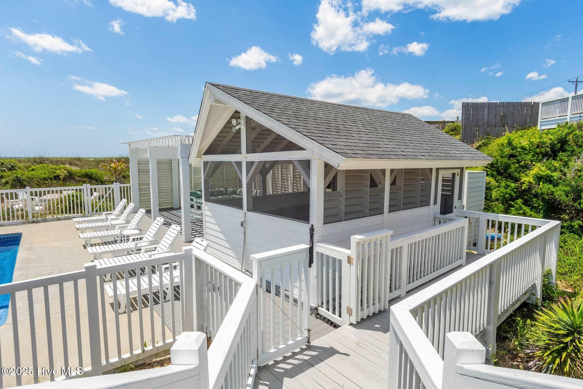 Pool Pavilion w/All Accouterments - 1829 Salter Path Road, Indian Beach, NC 28512