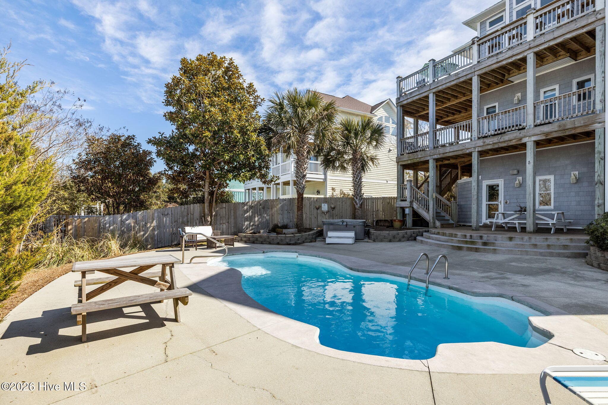 Pool Side - 4204 Emerald Drive, Emerald Isle, NC 28594