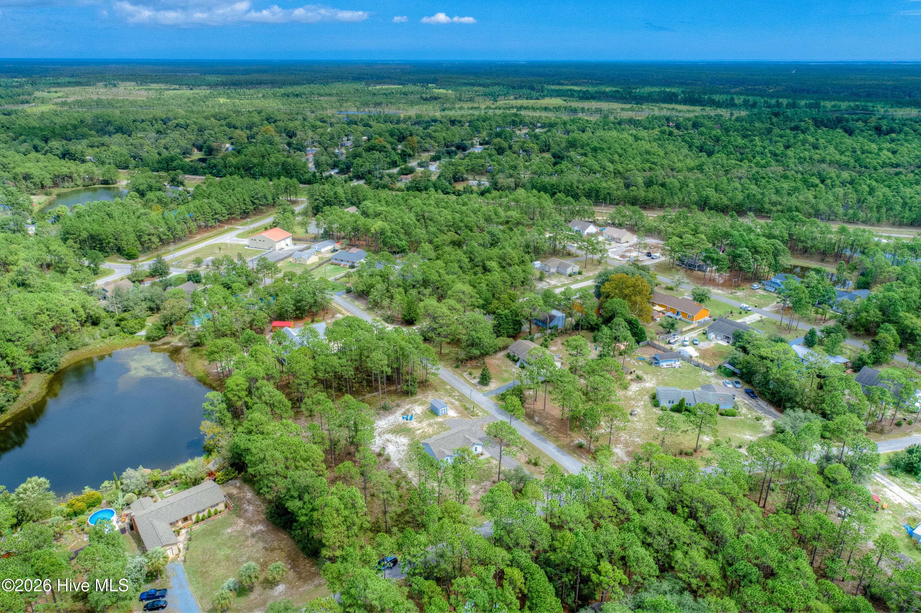 Aerial - 1053 Springdale Road, Southport, NC 28461