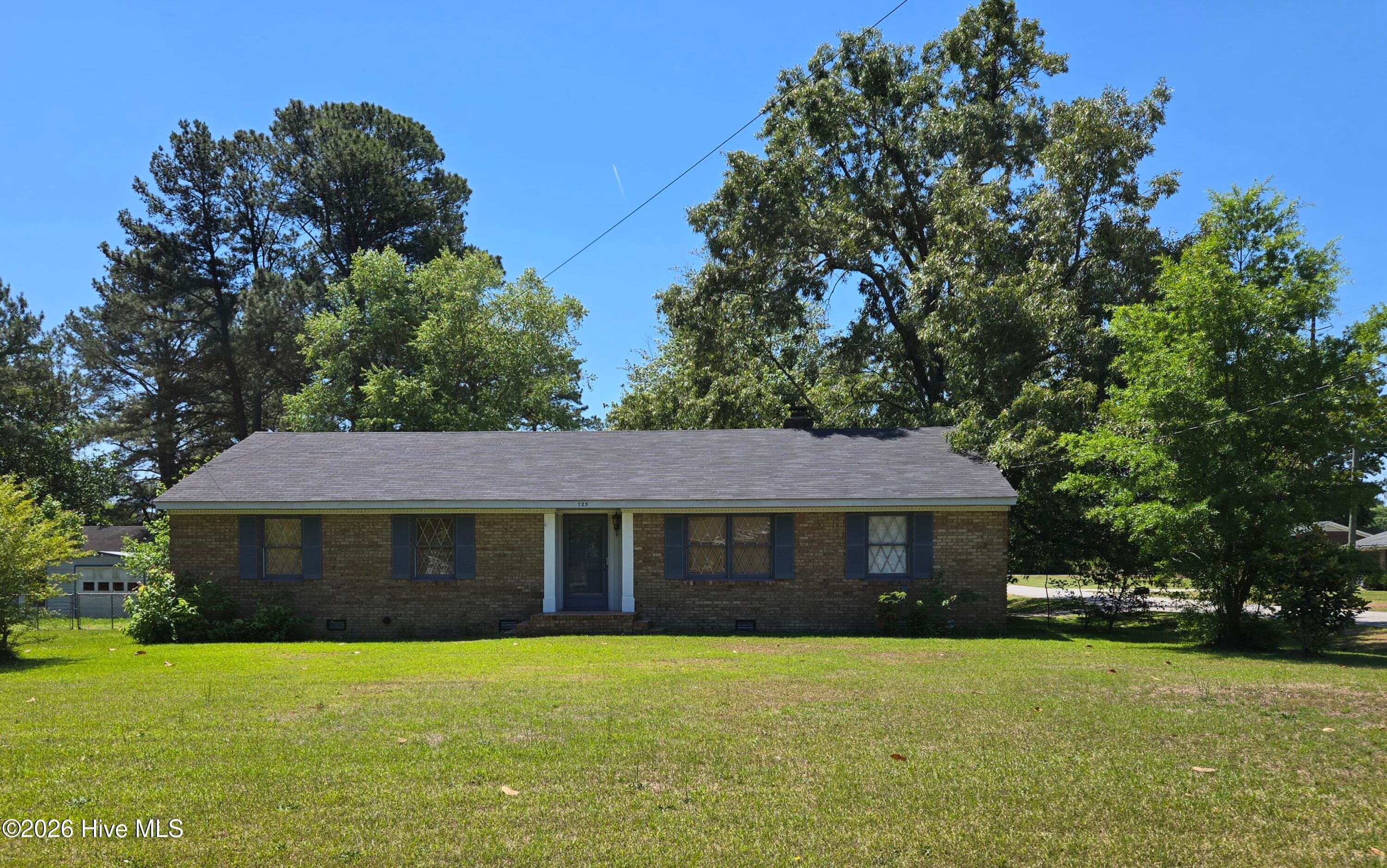 Large corner lot with fenced in back yard - 725 Clayton Street, Rocky Mount, NC 27803