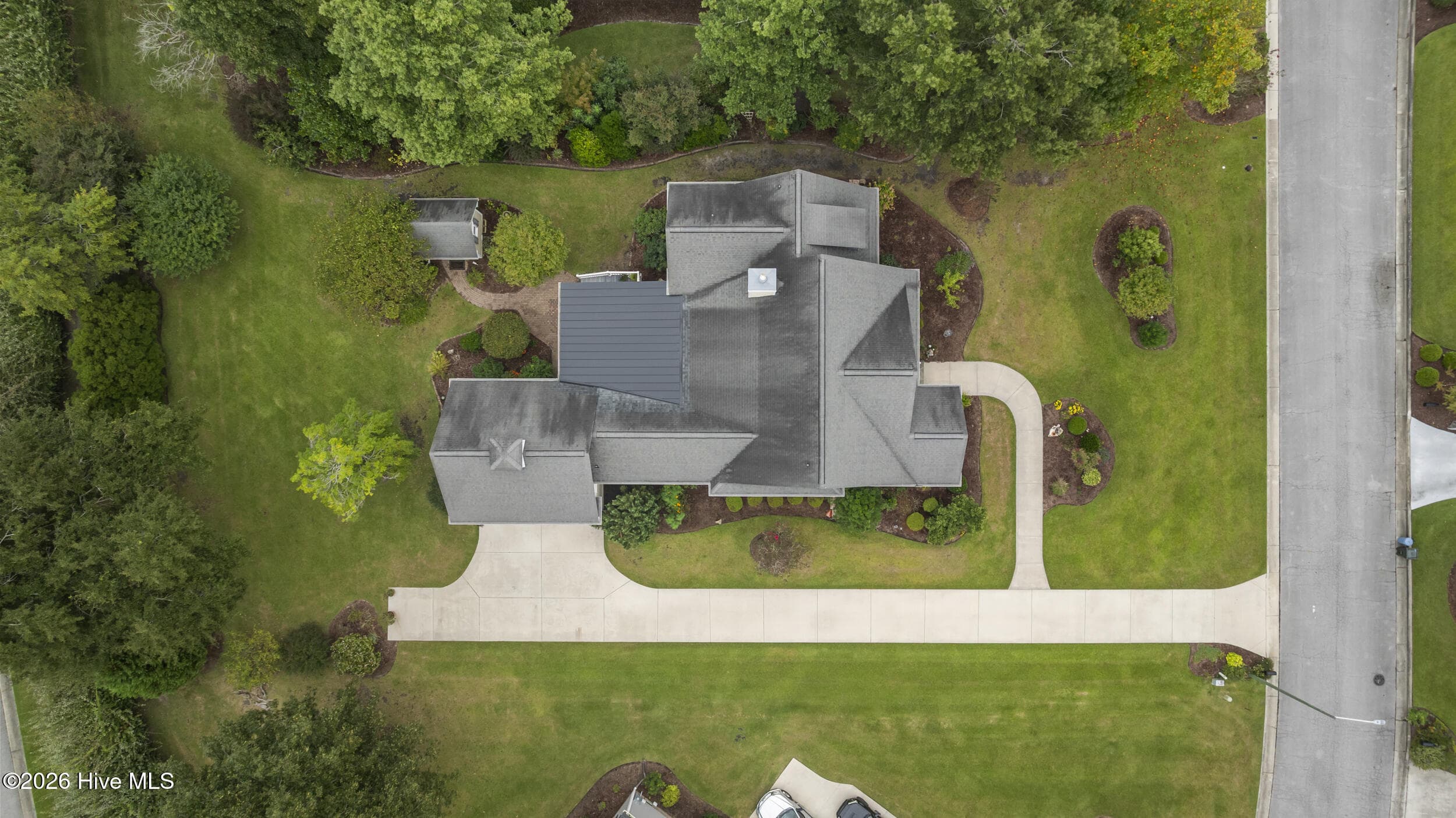 Aerial View - 108 Sursee Court, New Bern, NC 28562