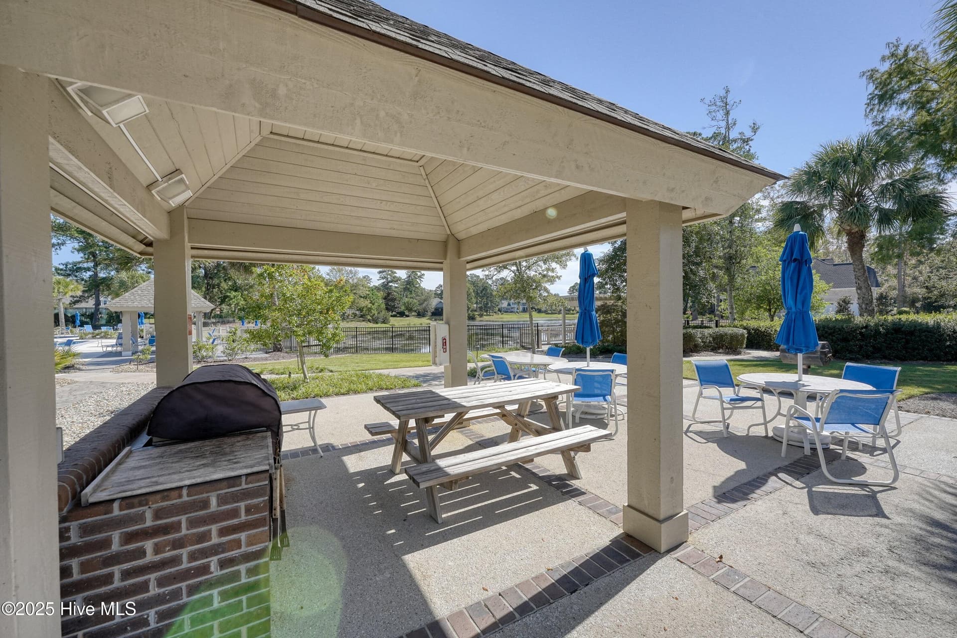 Grilling Area with Gas Grill - 102 Reflection Court SW, Ocean Isle Beach, NC 28469