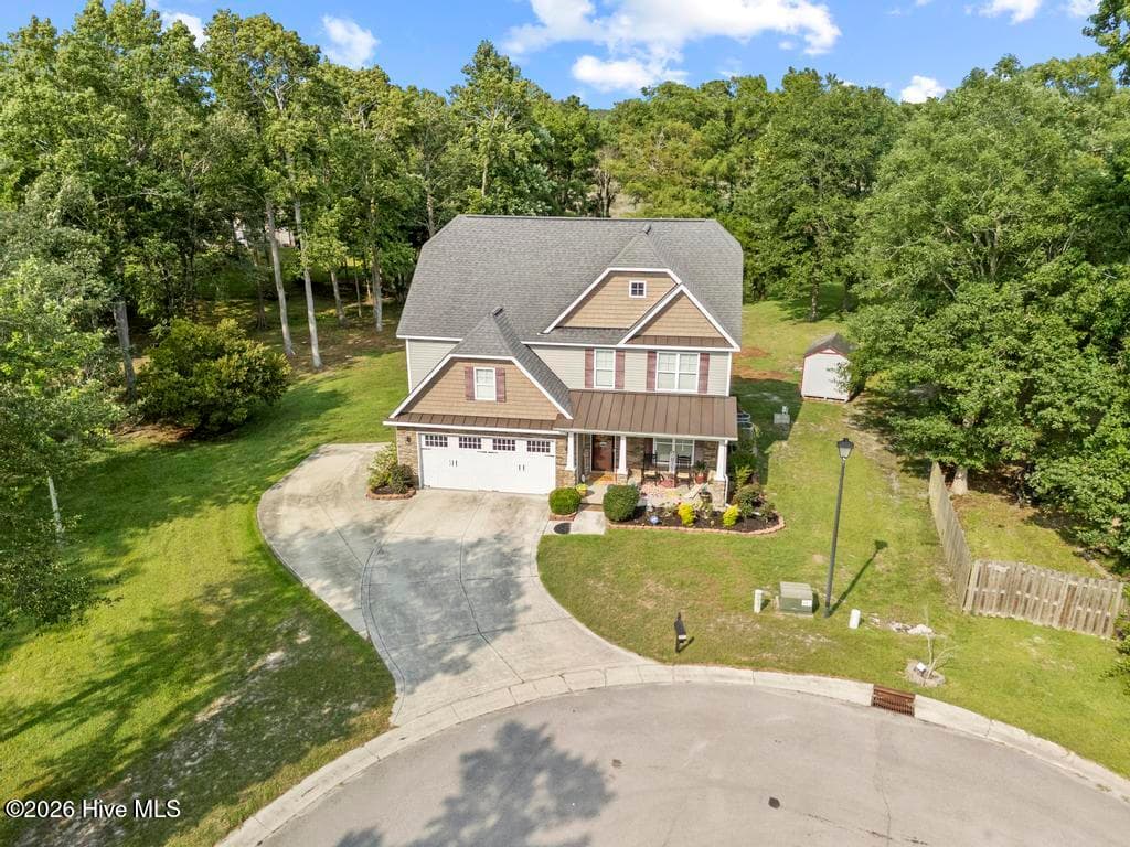Single Family Residence at 201 Old Millstone Court, Sneads Ferry, NC 28460, photo 57 of 86