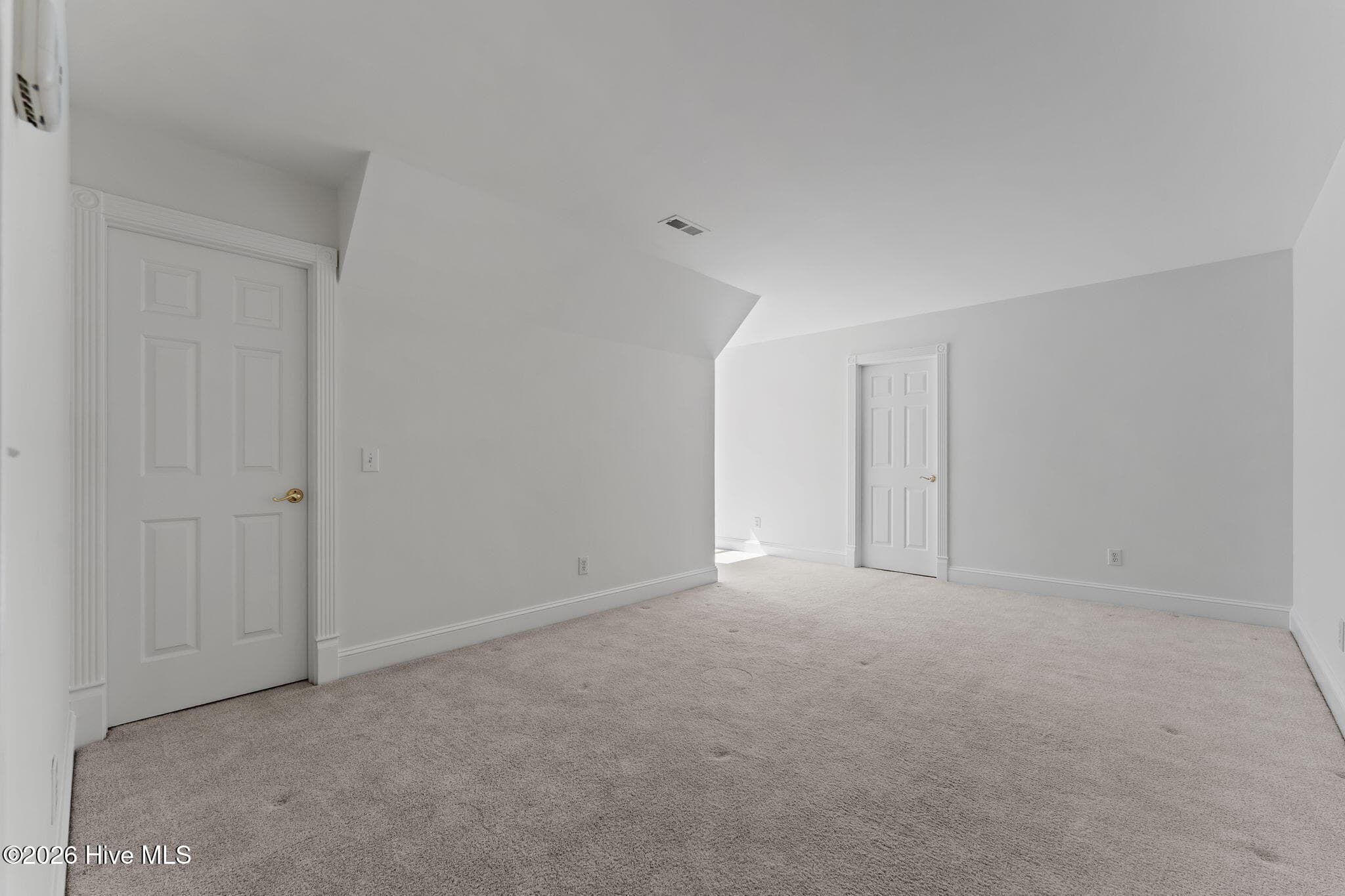 Upper level bedroom #2 with window looking to backyard. - 22 Lochmere Drive, Pinehurst, NC 28374