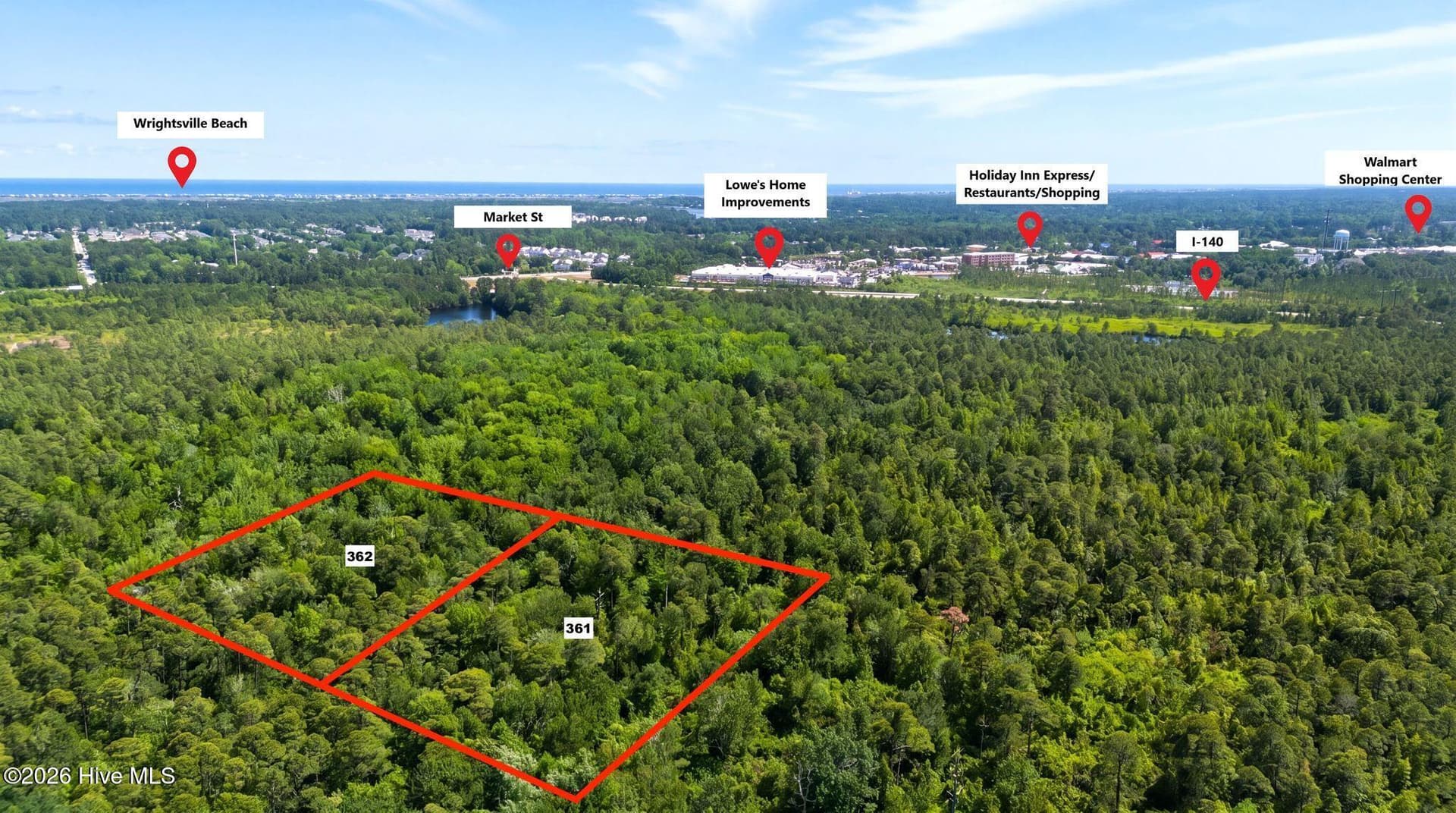 Undeveloped at 361-362 361&362 Greenview Ranches, Wilmington, NC 28411