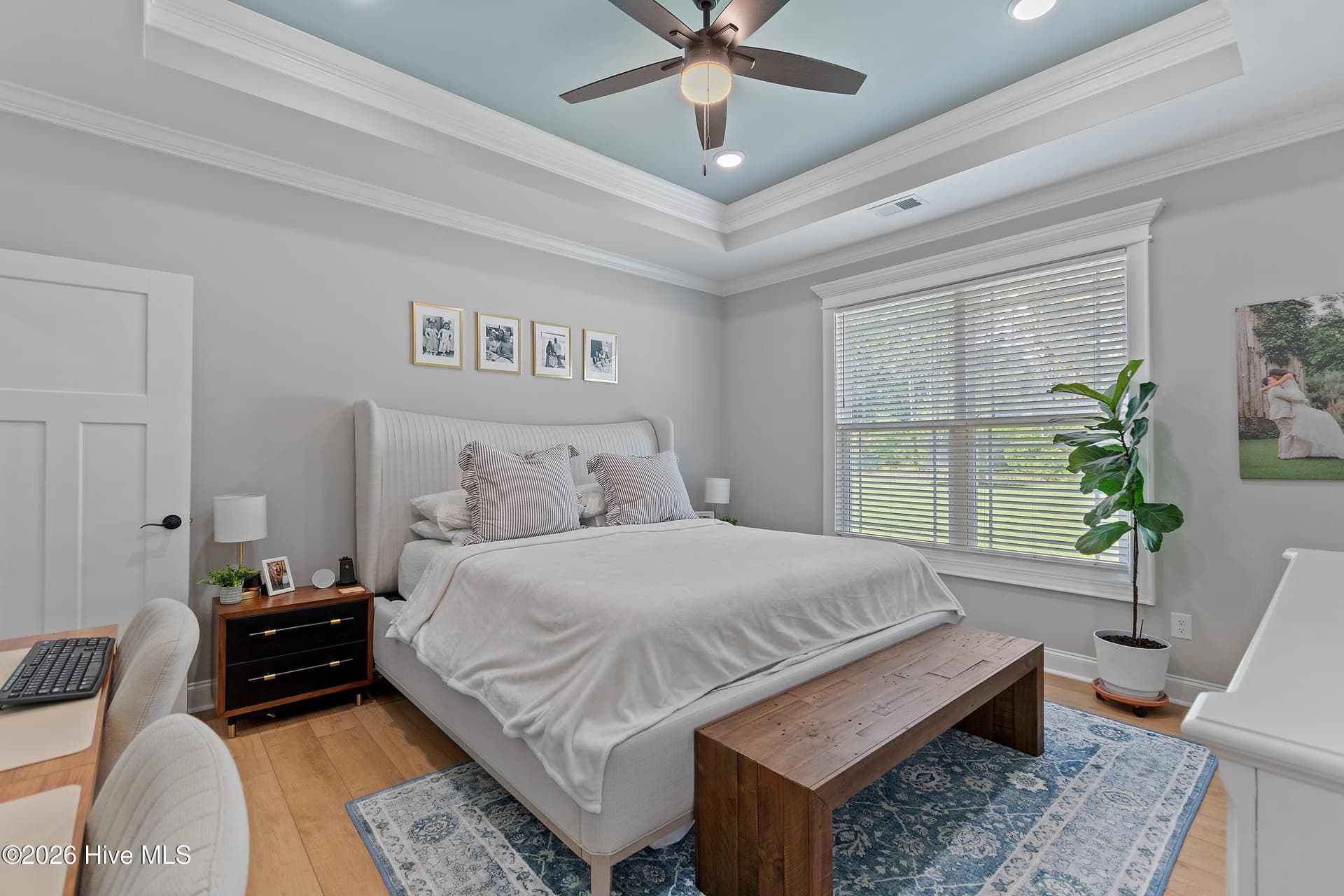 Primary bedroom. - 299 Boundaryline Drive NW, Calabash, NC 28467