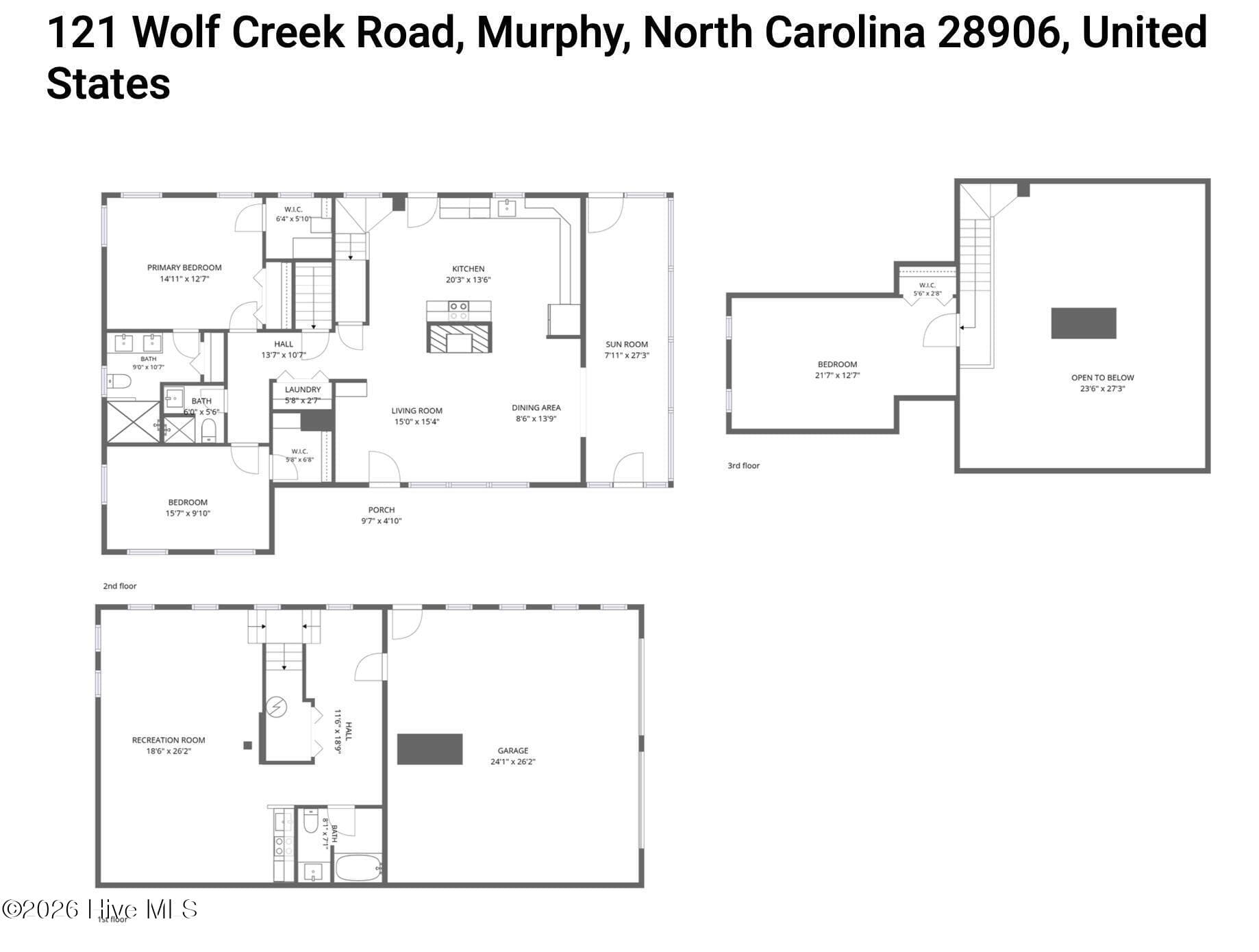 Virtually Staged - 121 Wolfcreek Road, Murphy, NC 28906