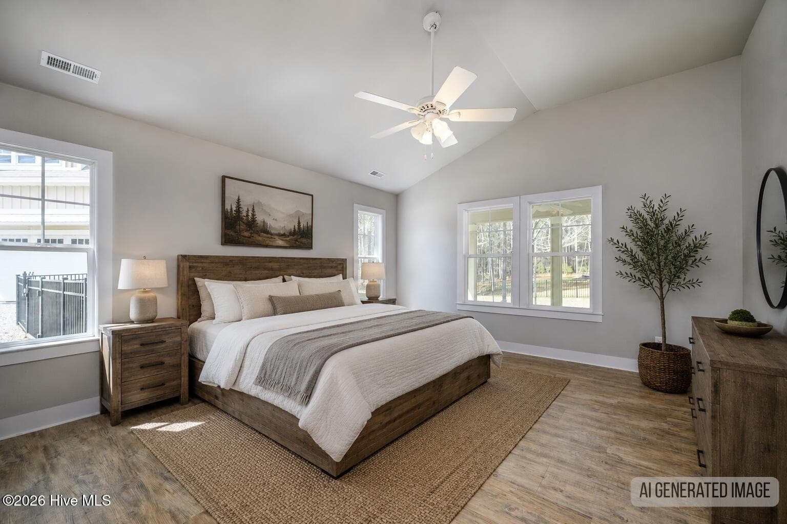 Reimagined Primary Bedroom - 308 Wild Swan Lane, Minnesott Beach, NC 28510
