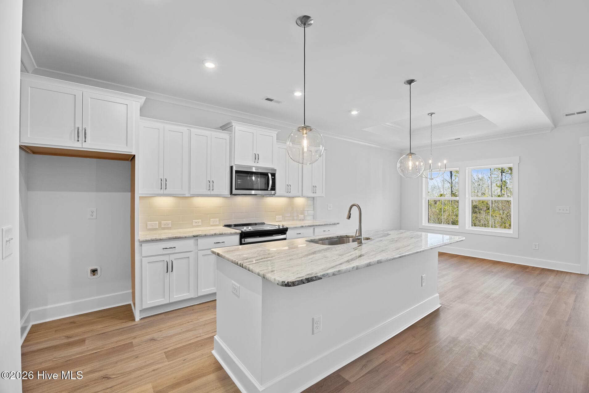 Home shown is a representation of the floor plan and may include optional features or upgrades. Elevations, materials, colors, finishes, square footage, and included features may vary from the actual home. Please consult a Sales Representative for complete details. - 4495 Village Green Drive SW Homesite 92, Shallotte, NC 28470