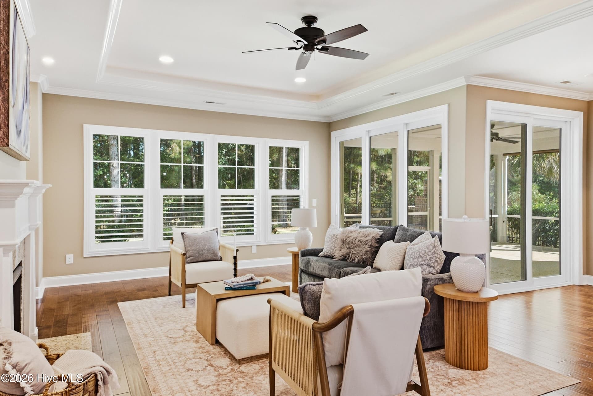 Count'em..9 windows and doors in primary living area!!! - 2153 Forest View Circle, Leland, NC 28451