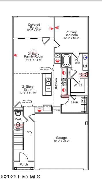 Townhouse at 1240 Corolla Drive, Castle Hayne, NC 28429, photo 2 of 13