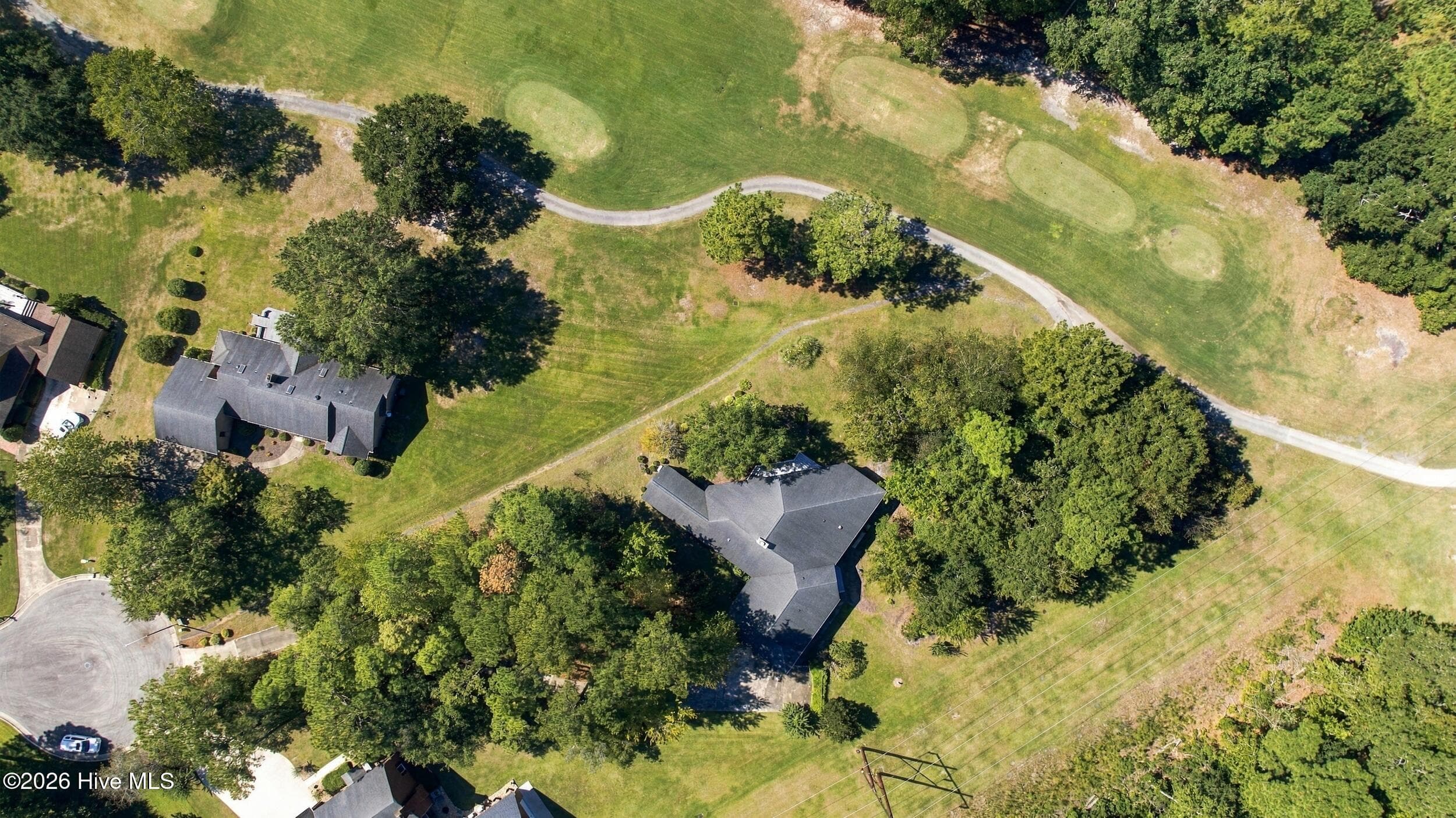 Aerial View - 3306 Peppercorn Road, New Bern, NC 28562