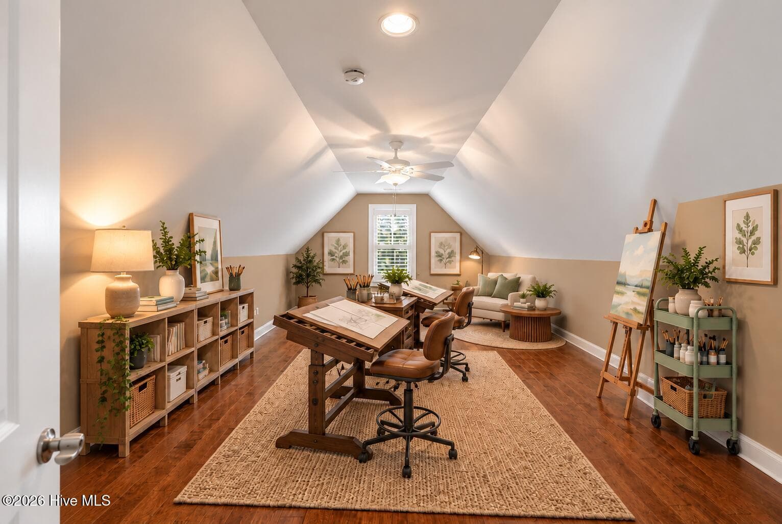 Virtually Staged Photo |OPTION 2 BONUS ROOM: Crafts Room - 2153 Forest View Circle, Leland, NC 28451