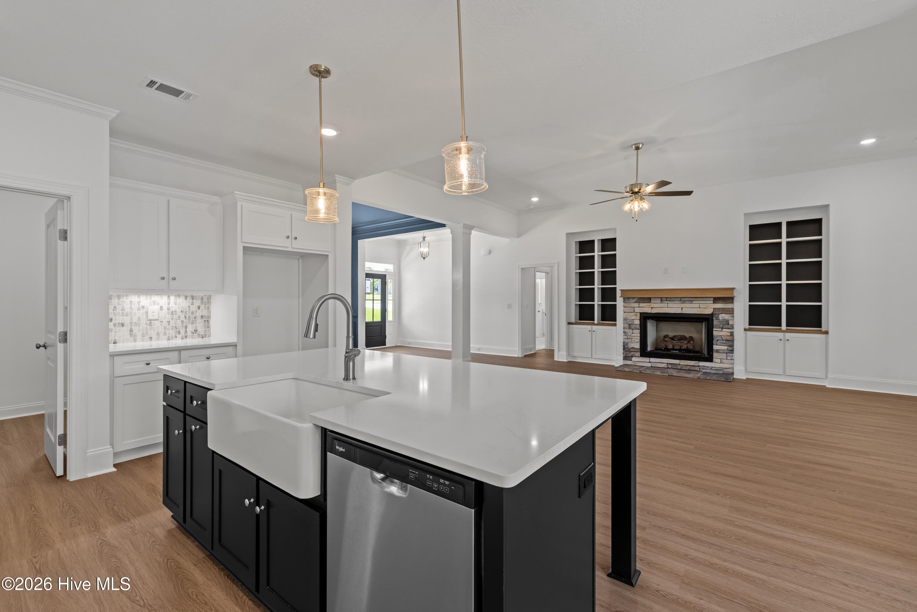 Beautifully balanced dark accents - 1550 Bellingham Drive, Beech Island, SC 29842