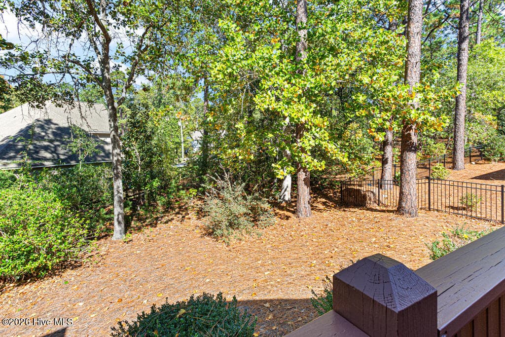 25 Ivy Way Pinehurst NC view from deck - 25 Ivy Way, Pinehurst, NC 28374