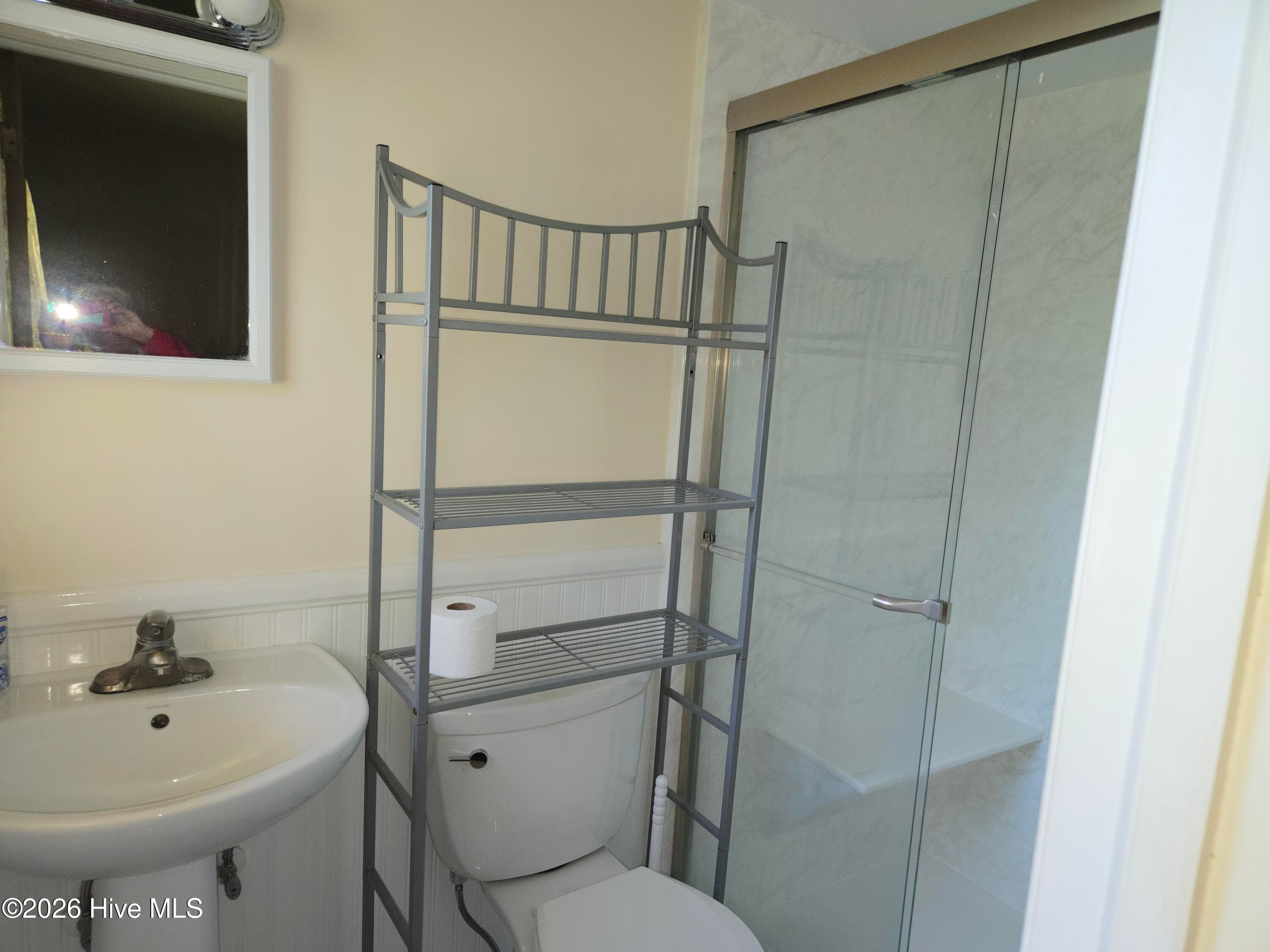 Main Bath walk in shower, a remodel you will love - 725 Clayton Street, Rocky Mount, NC 27803