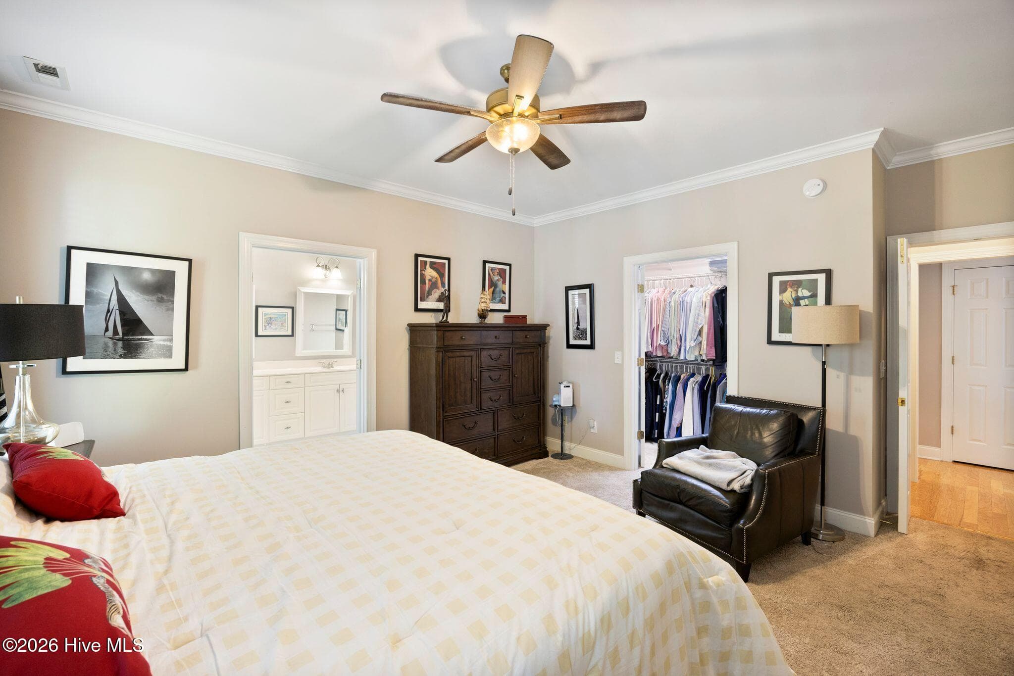 PRIMARY BEDROOM - 2807 Inverness Circle SE, Southport, NC 28461