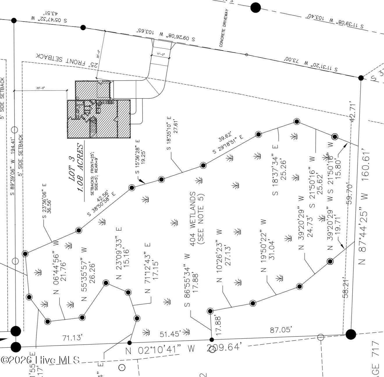 Survey lot - 135 Neck Road SE, Bolivia, NC 28422