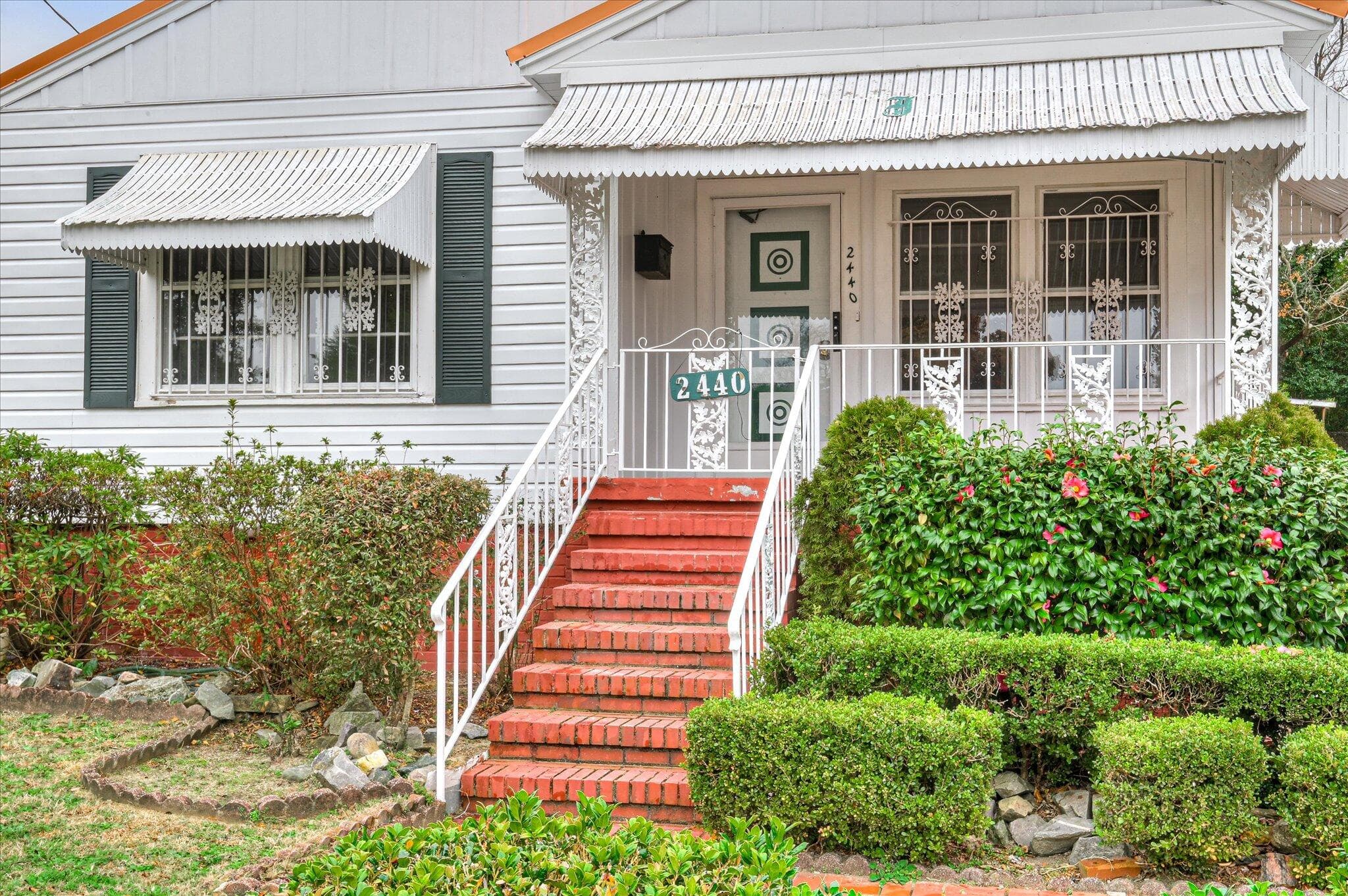 Wrought iron railing - 2440 Earl Street, Augusta, GA 30904