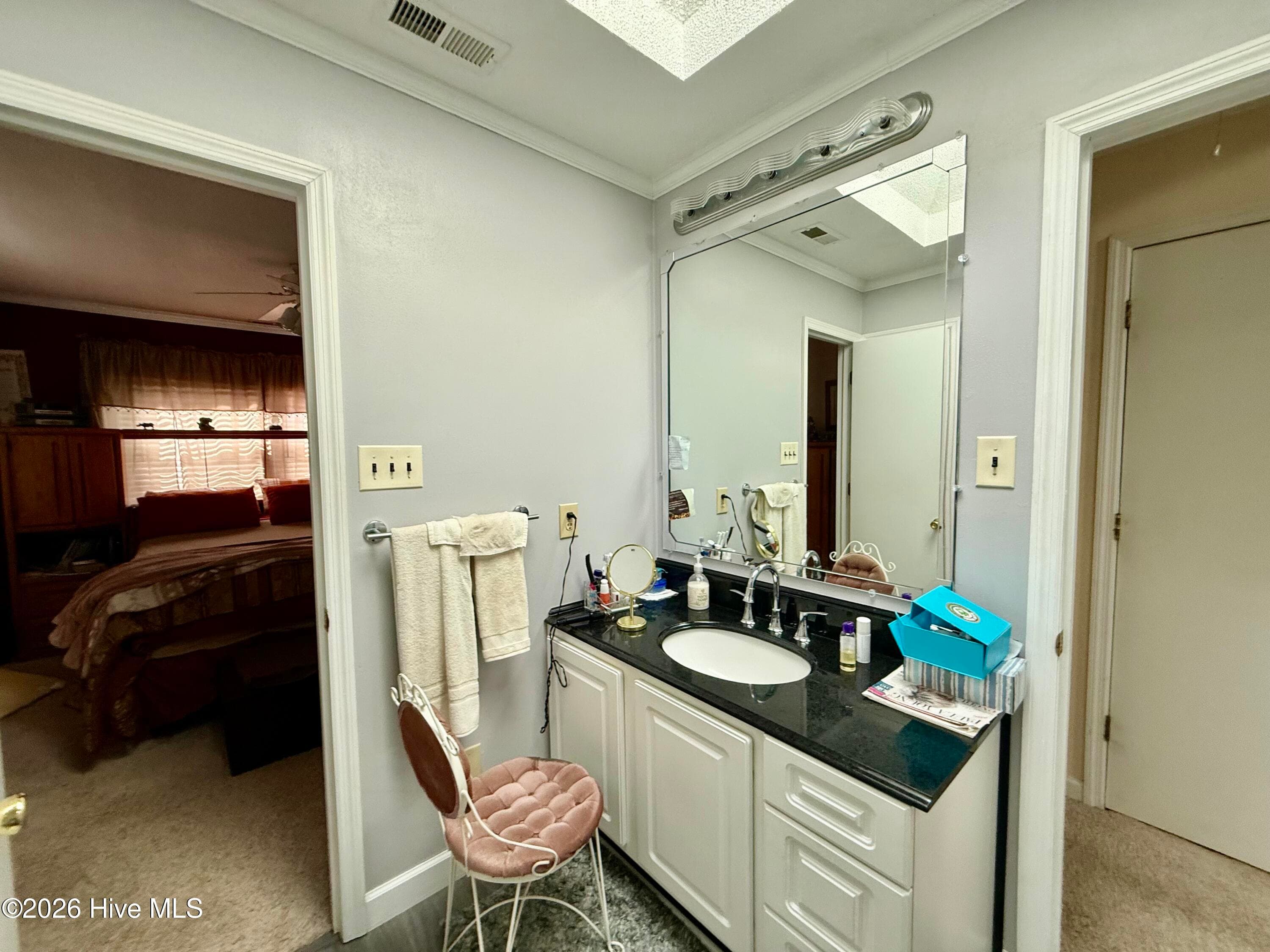 Owner bath adjoins hallway also - 454 Beech Bay Road, Roper, NC 27970