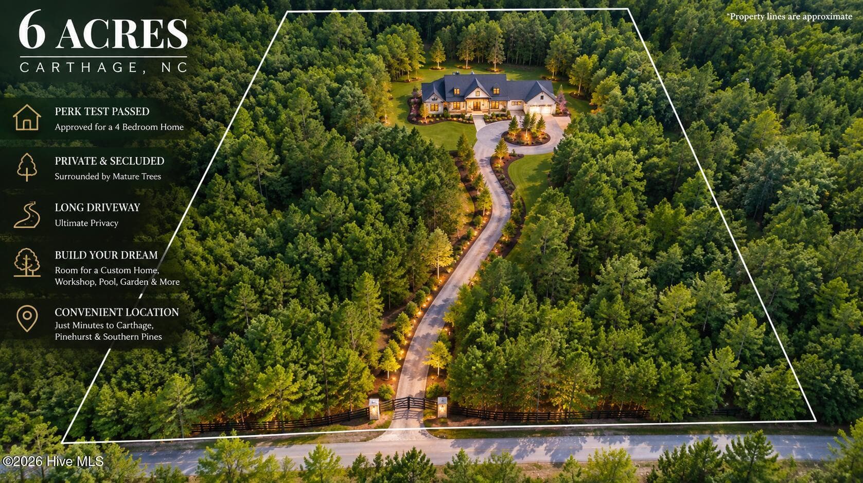 Undeveloped at 239 16 Lick Creek Road, Carthage, NC 28327, photo 2 of 12
