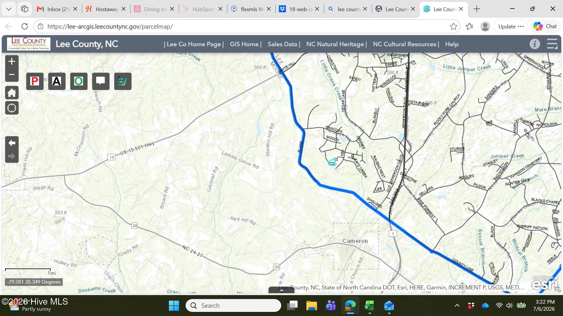 Wooded at 329 Cypress Farm Road, Cameron, NC 28326, photo 13 of 13