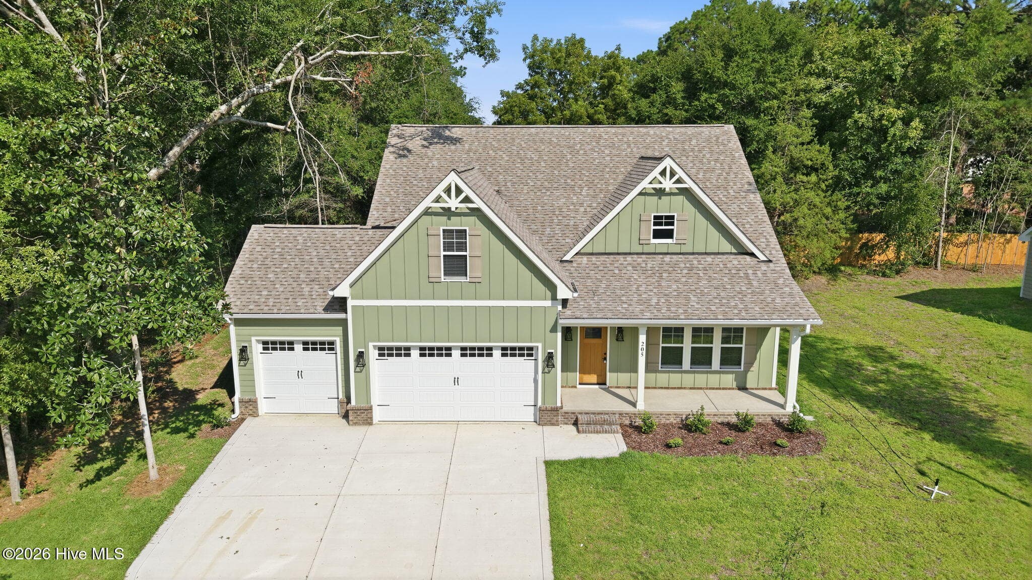 Superior Homes of the Sandhills 'MEMPHIS' Floor Plan on Lot 1 - 205 Telluride Court, Aberdeen, NC 28315