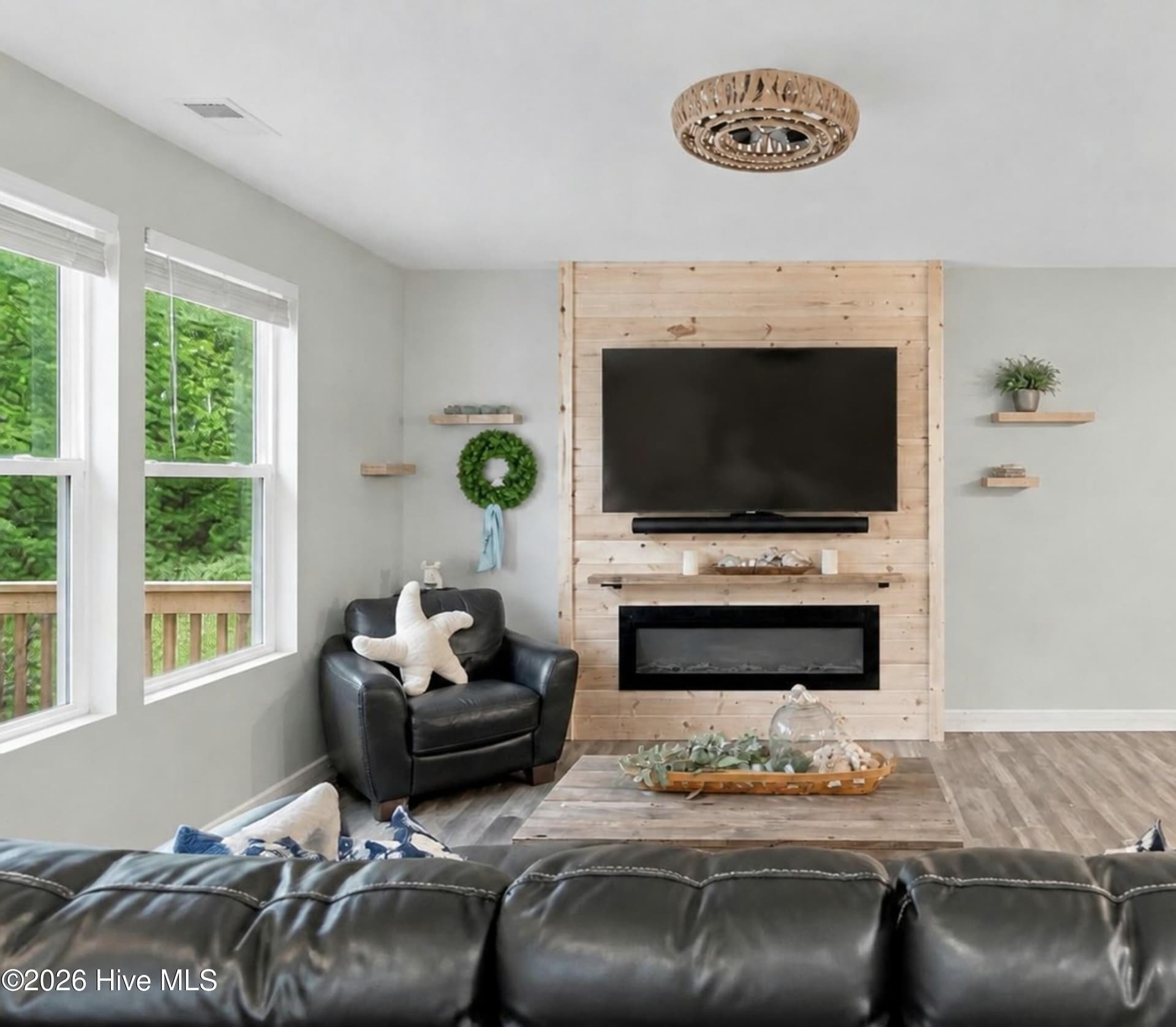 FIREPLACE IN GREAT ROOM - 2519 Sendero Drive SE, Bolivia, NC 28422